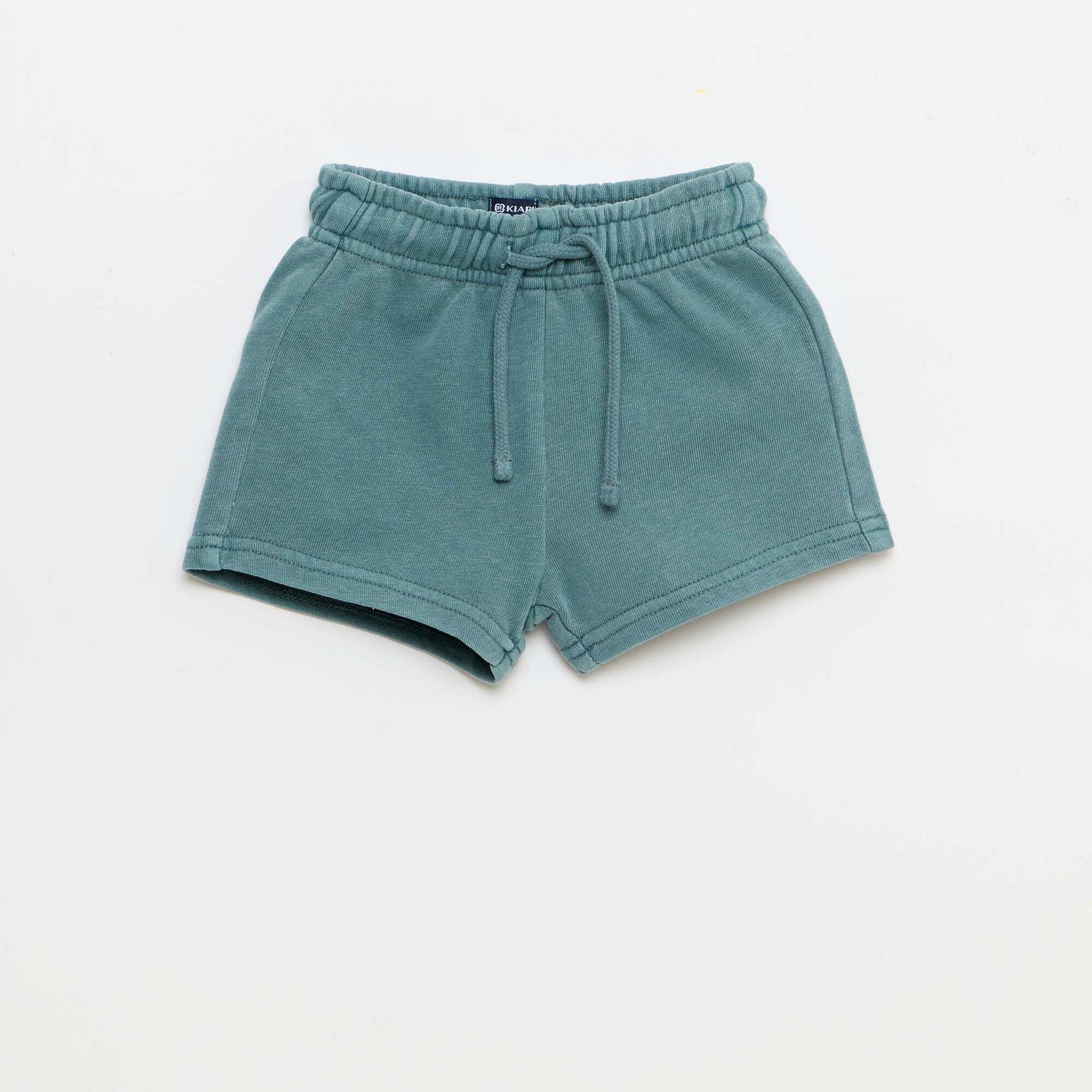 2-ნაწილიანი ნაქარგი მაისური და შორტი კომპლექტი ლურჯი