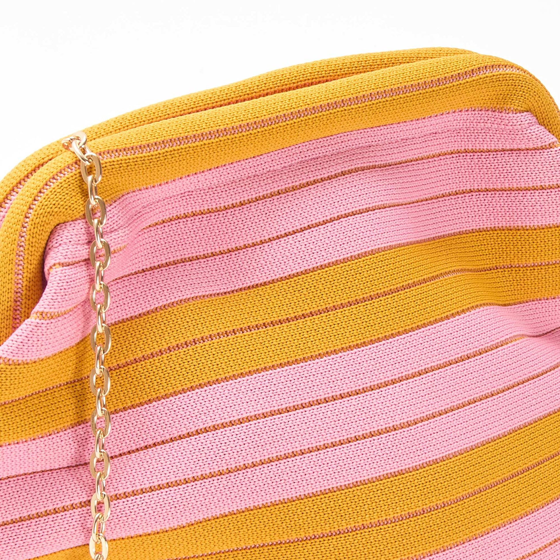Pouch-shaped crossbody bag YELLOW