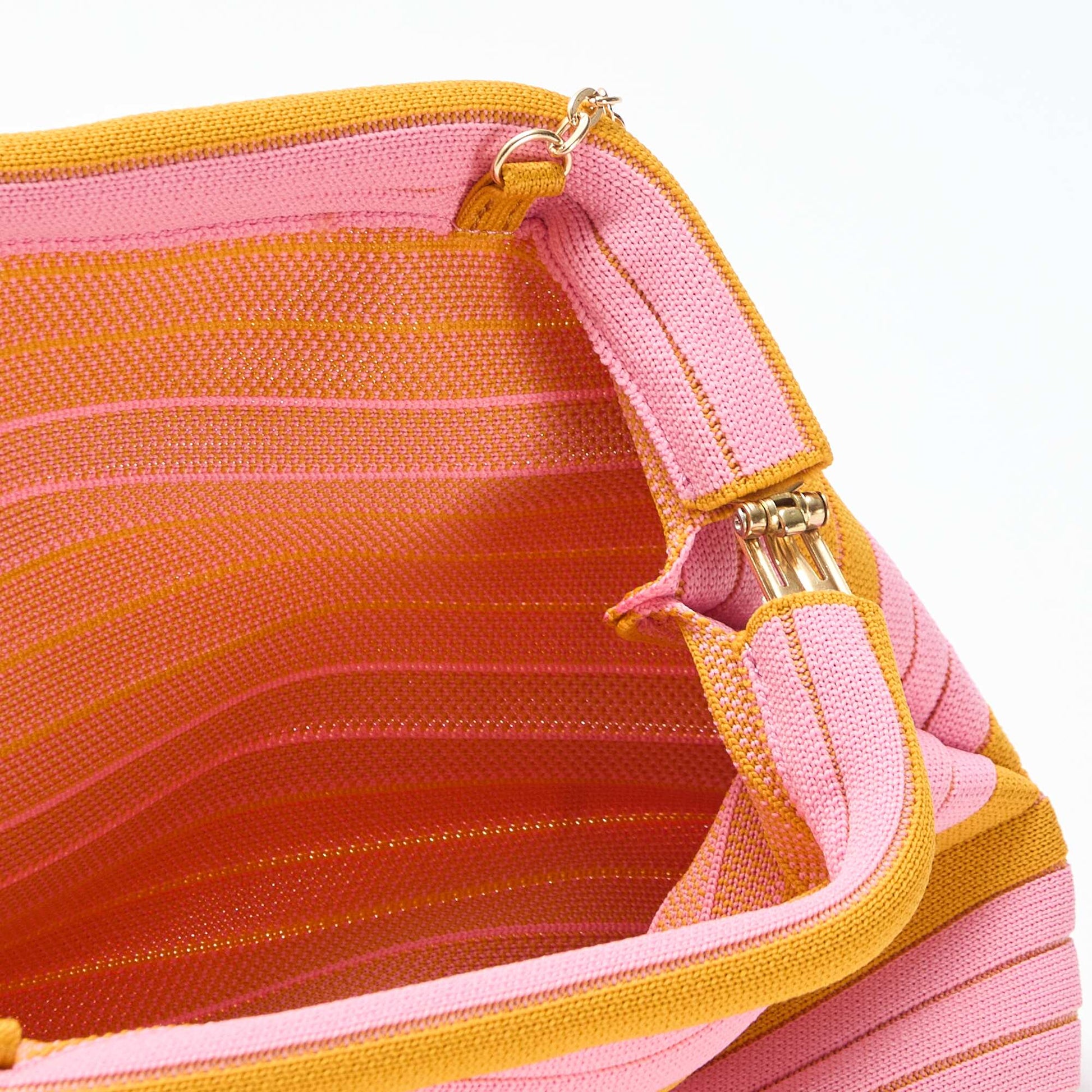 Pouch-shaped crossbody bag YELLOW