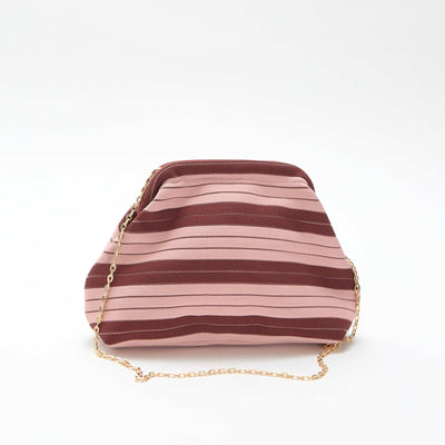 Pouch-shaped crossbody bag PINK
