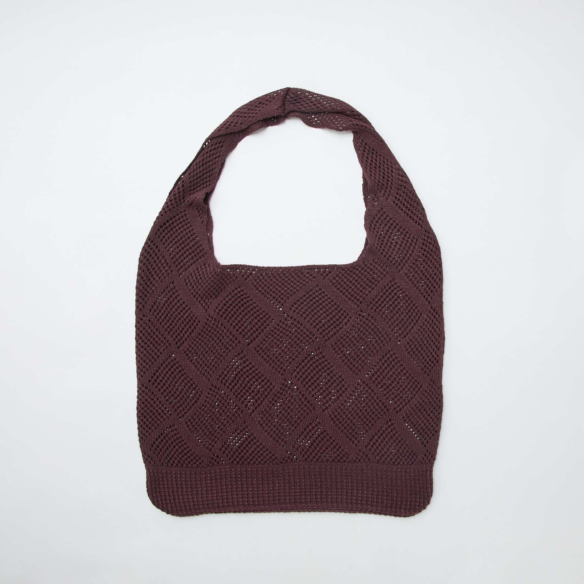 Mesh shoulder bag PURPLE