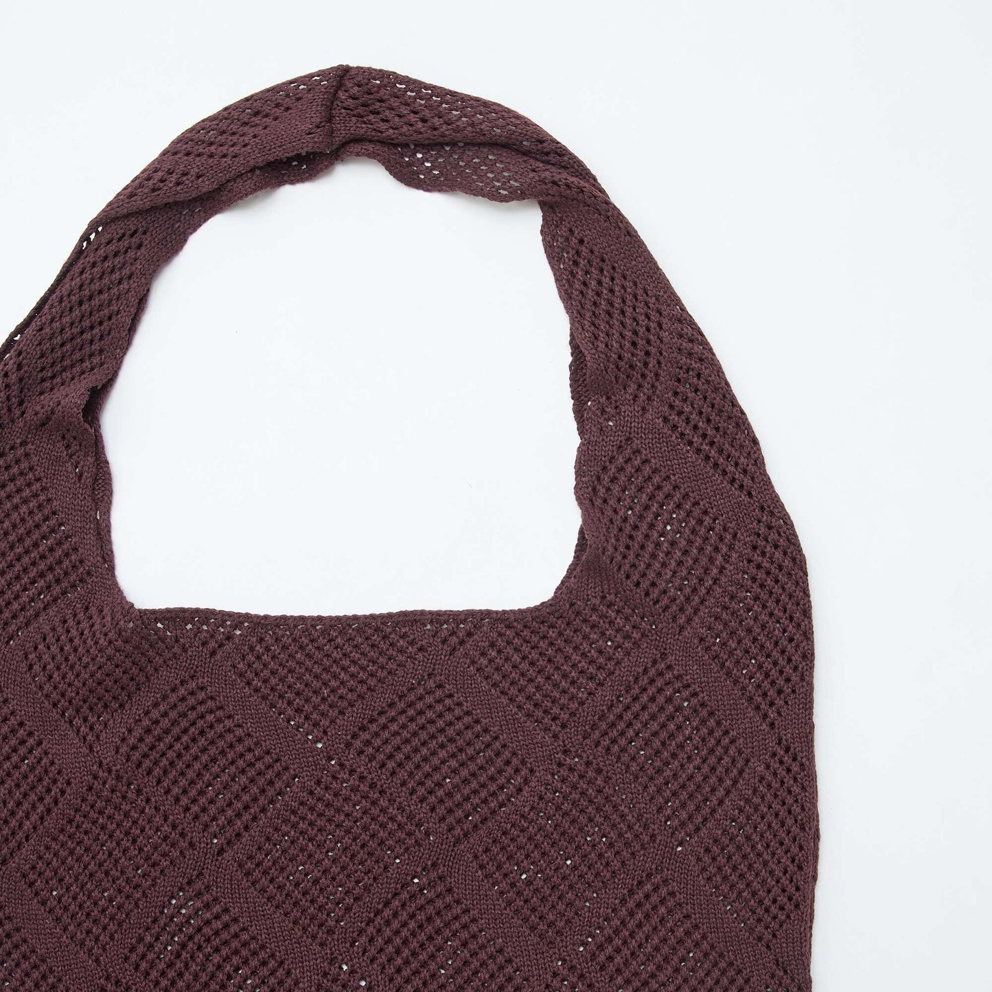 Mesh shoulder bag PURPLE