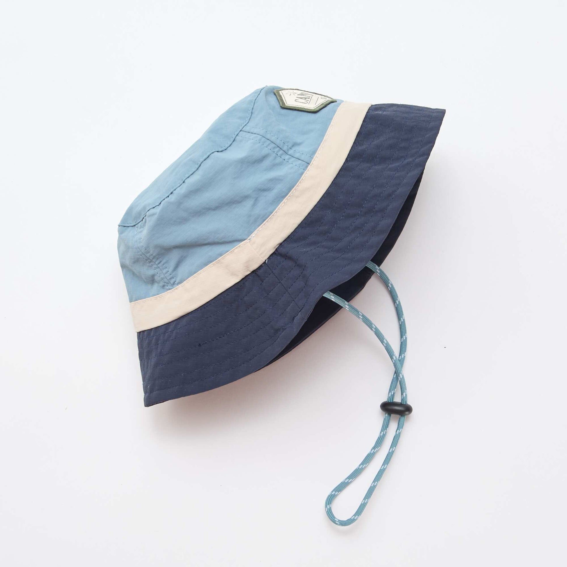 Two-tone camper style bucket hat BLUE