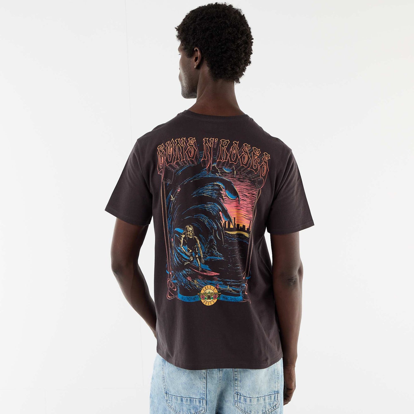 Short-Sleeve 'Guns'N Roses' T-Shirt BLACK