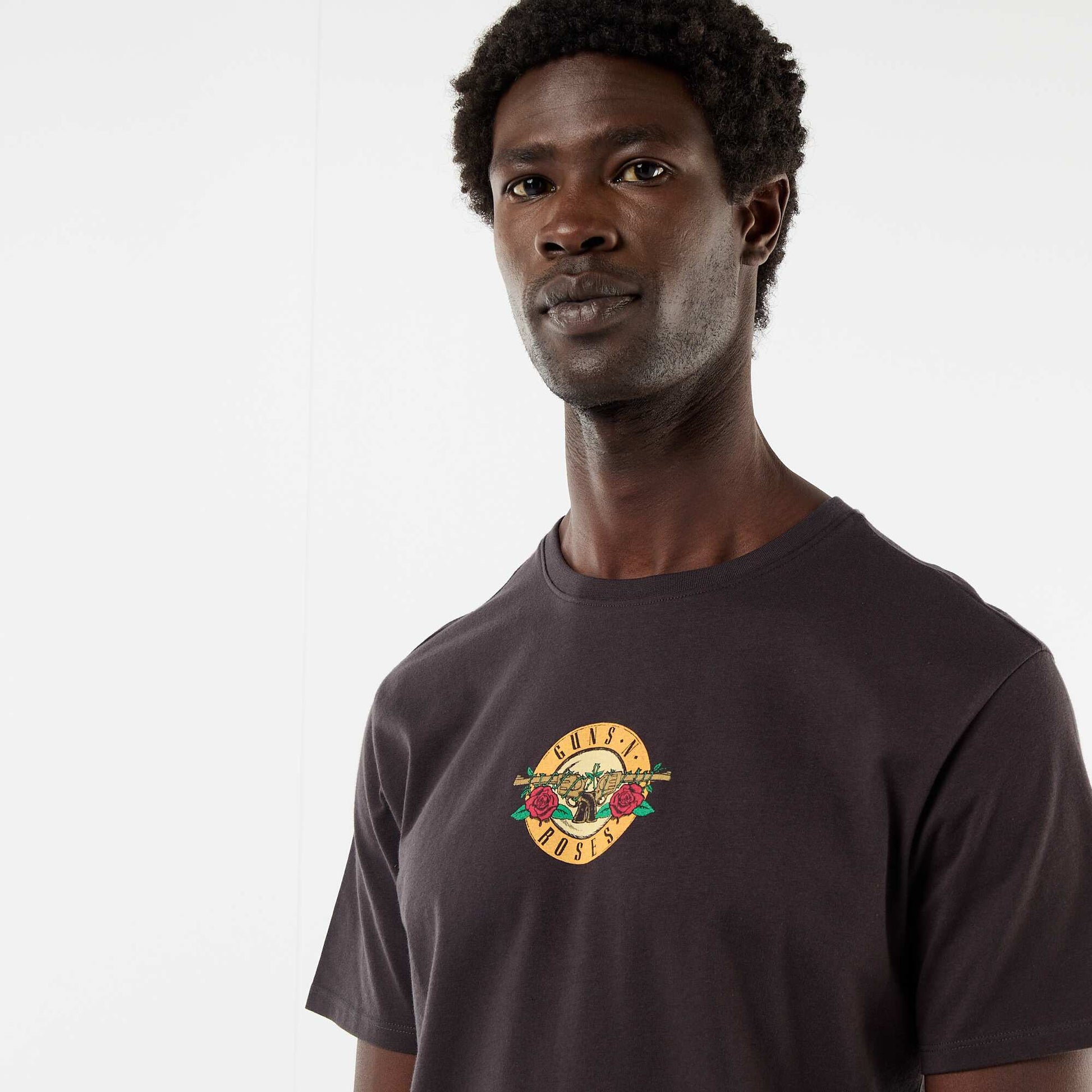 Short-Sleeve 'Guns'N Roses' T-Shirt BLACK