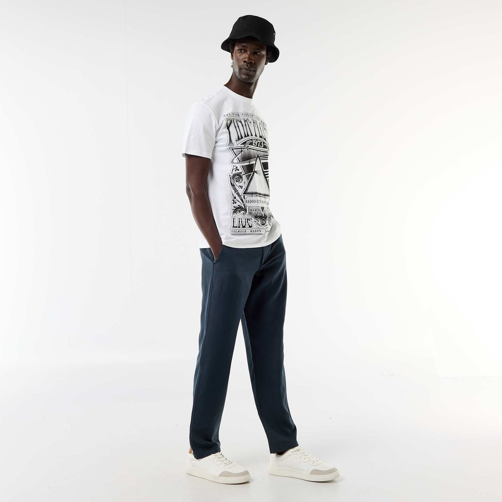 Pink Floyd' Short-Sleeve T-shirt WHITE