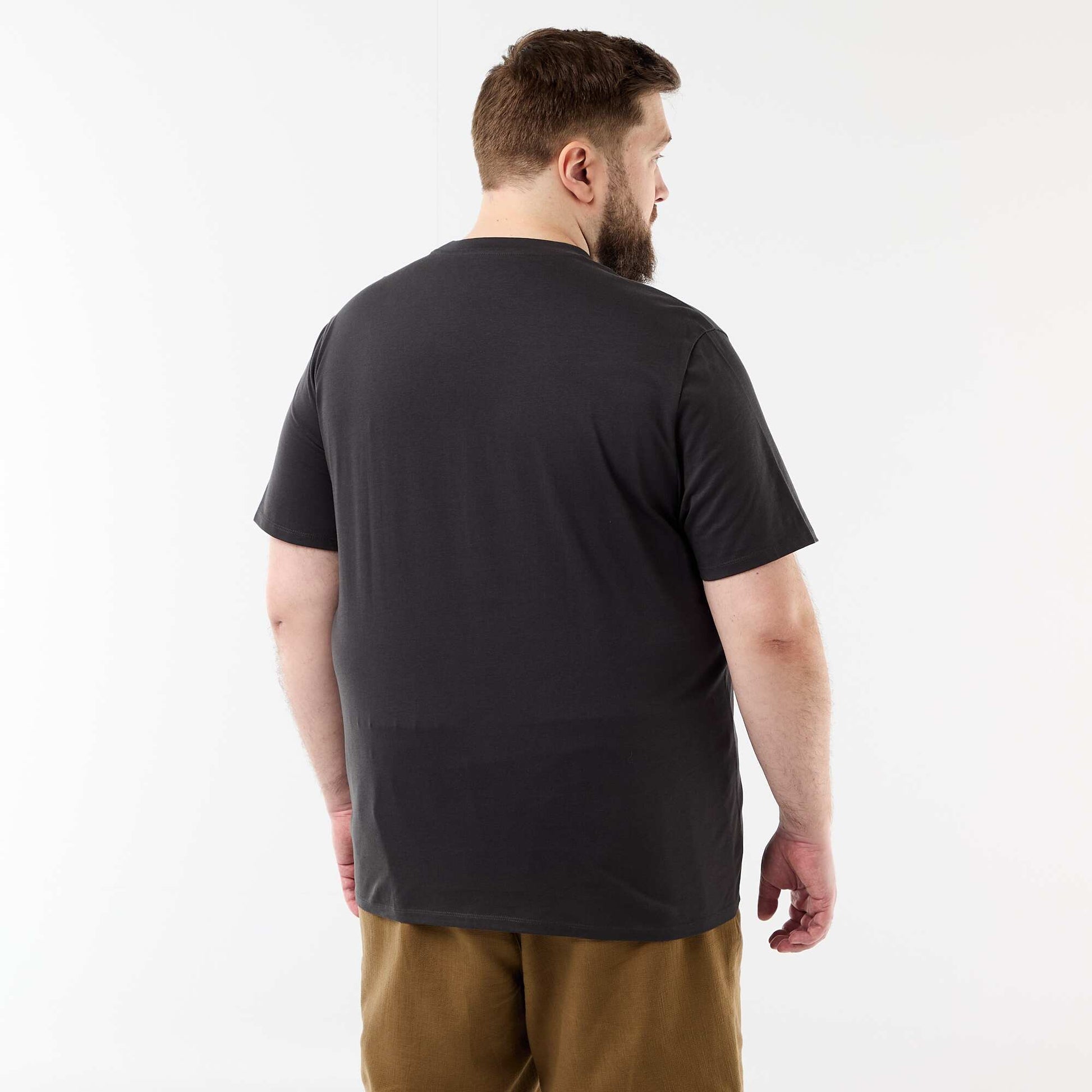 'Avengers' Short-Sleeved T-shirt BLACK