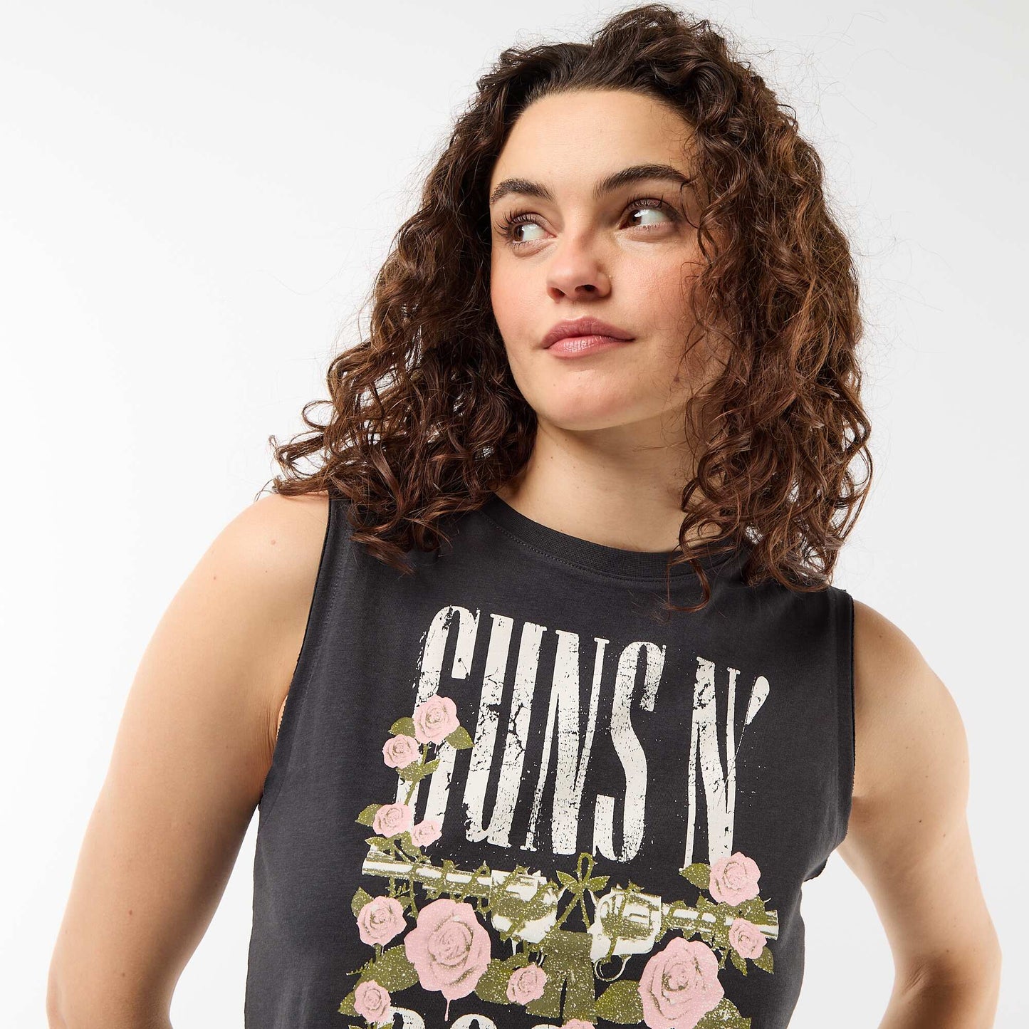'Guns N'Roses' Sleeveless T-shirt BLACK