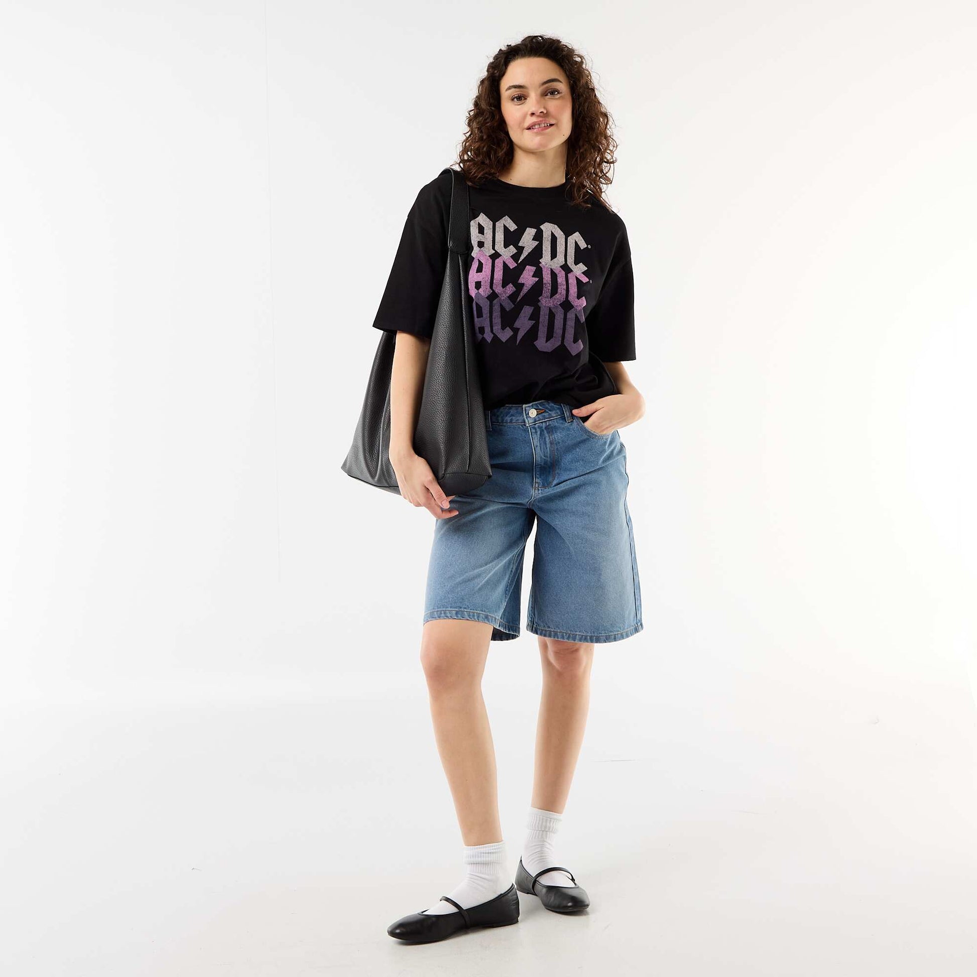 AC/DC Short Sleeve T-shirt BLACK