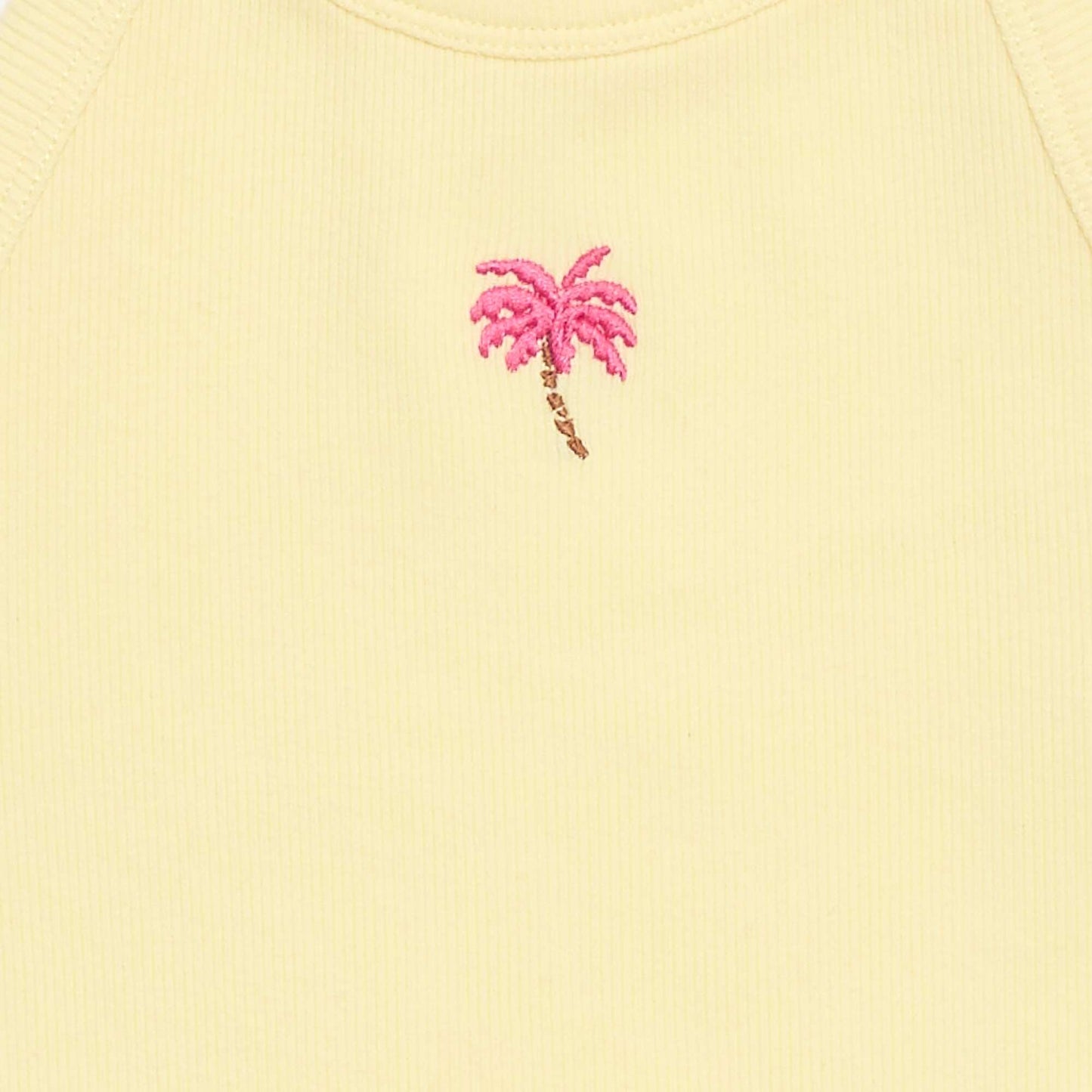 Halter Neck Tank Top YELLOW