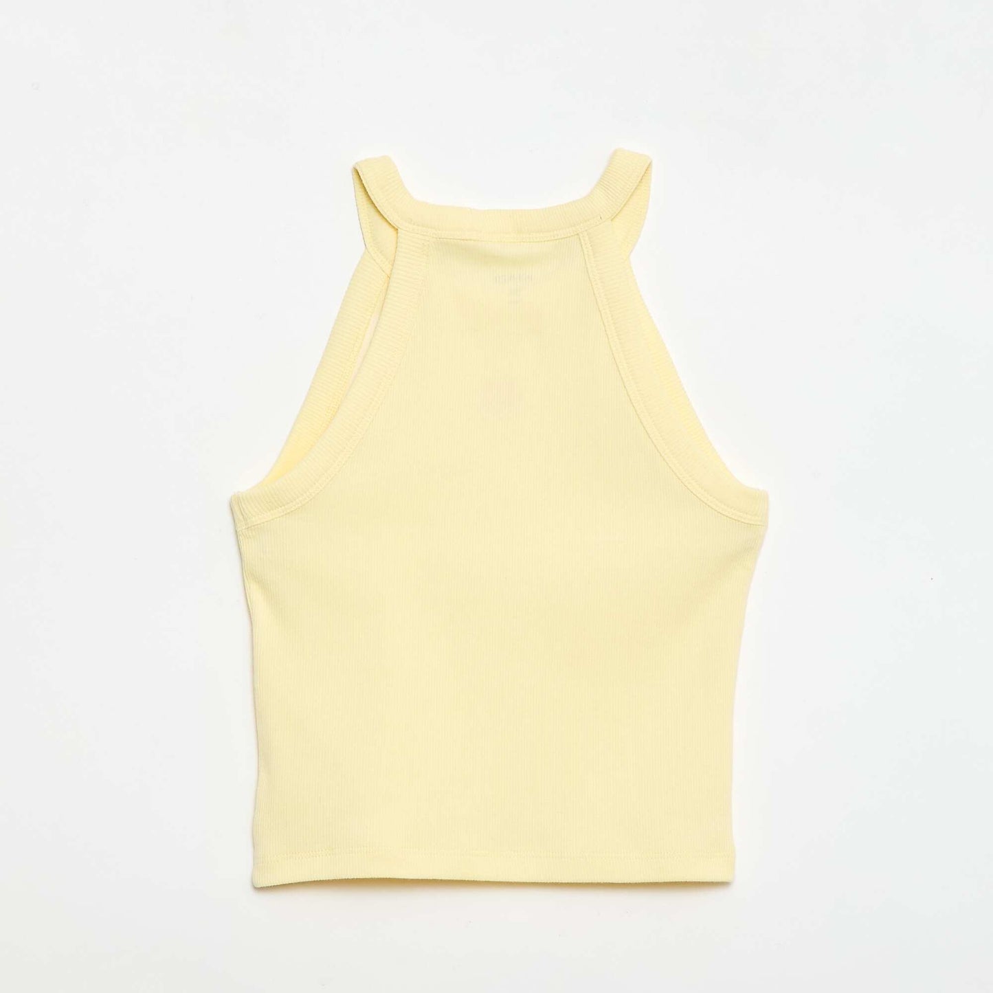 Halter Neck Tank Top YELLOW