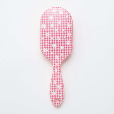 პრინტიანი კვადრატული ფუნჯი ვარდისფერი