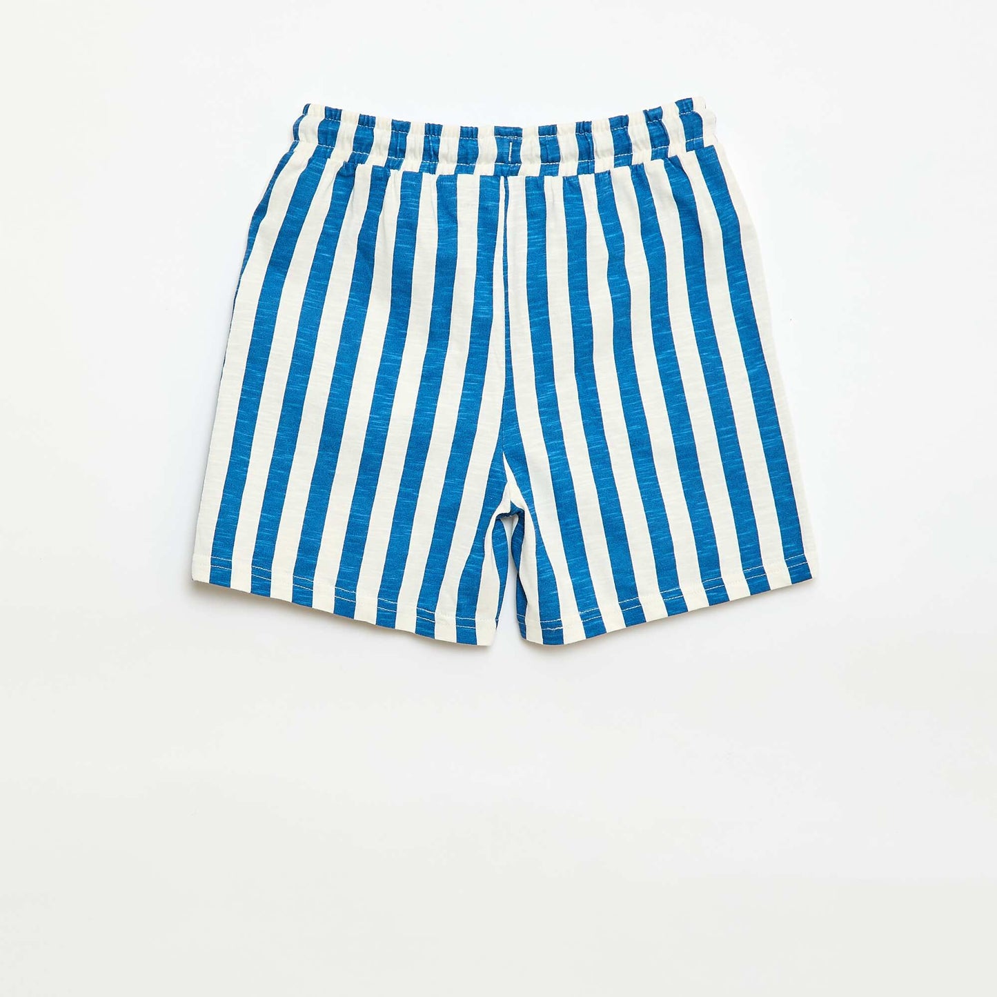 Patterned Bermuda Shorts BLUE