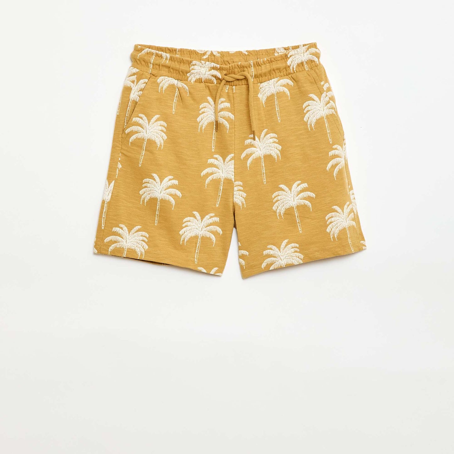 Patterned Bermuda Shorts YELLOW