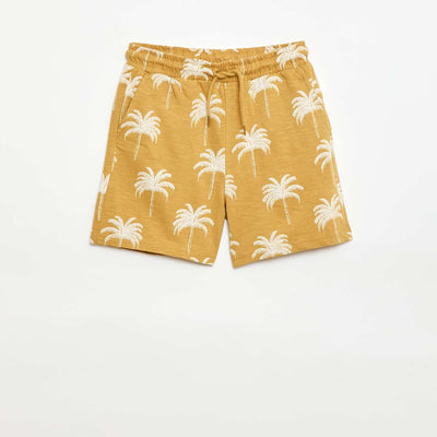 Patterned Bermuda Shorts YELLOW