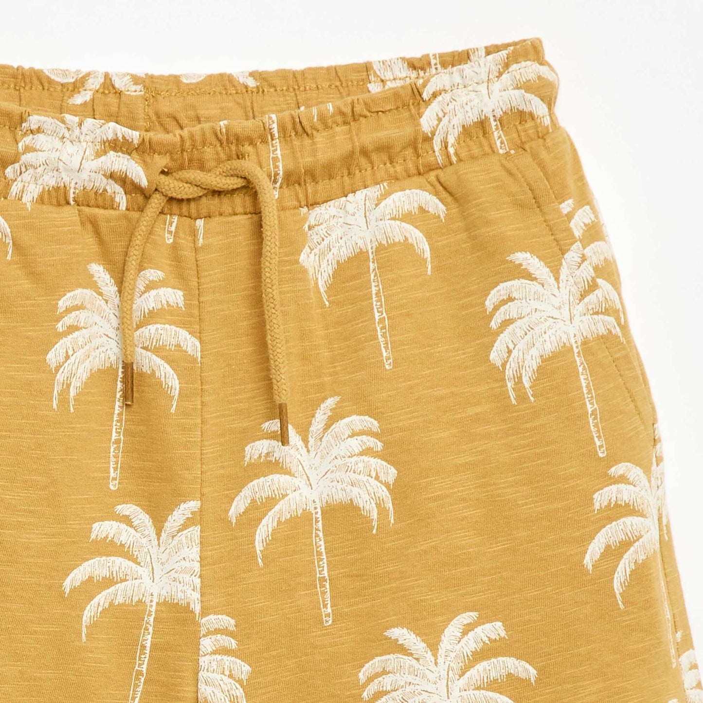 Patterned Bermuda Shorts YELLOW
