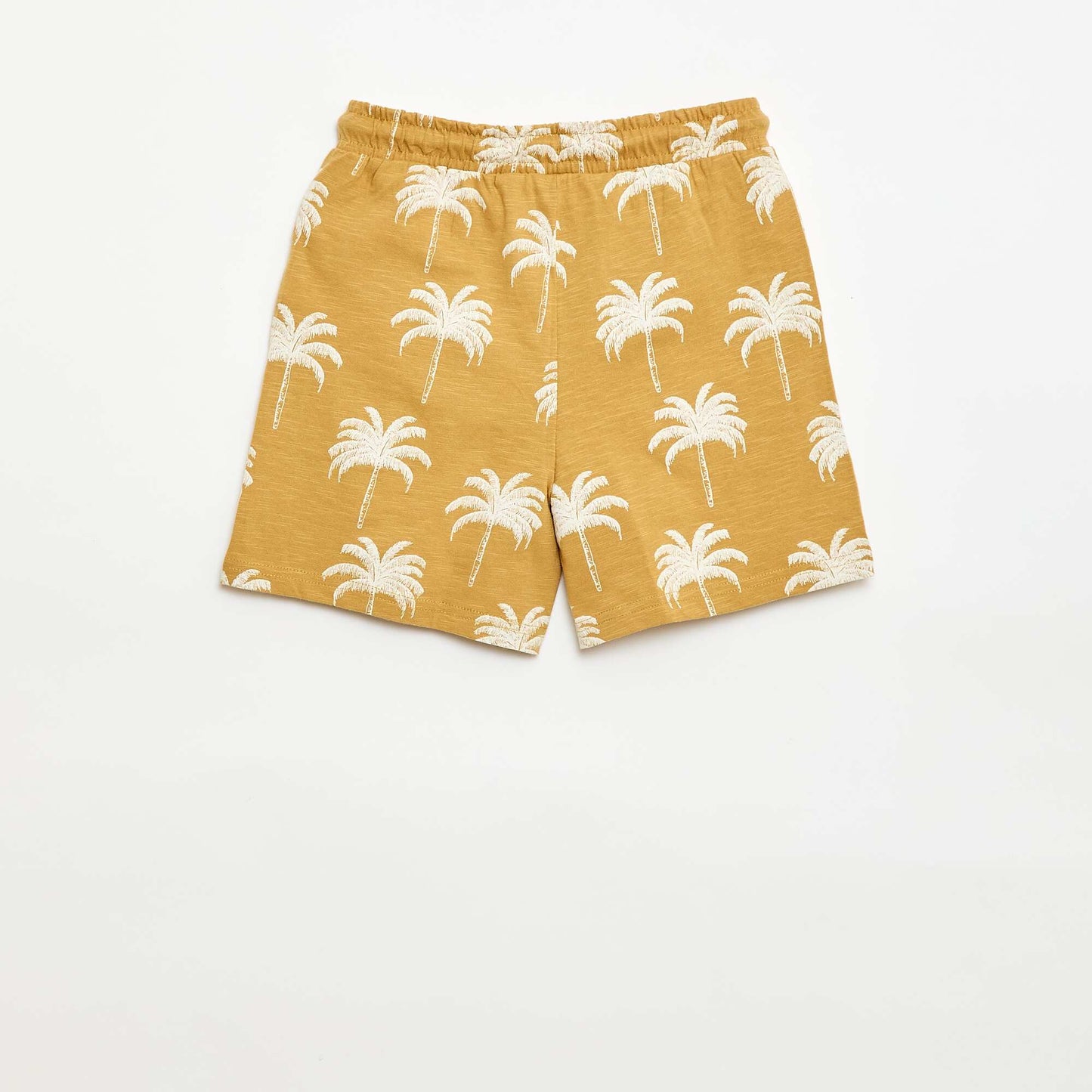 Patterned Bermuda Shorts YELLOW