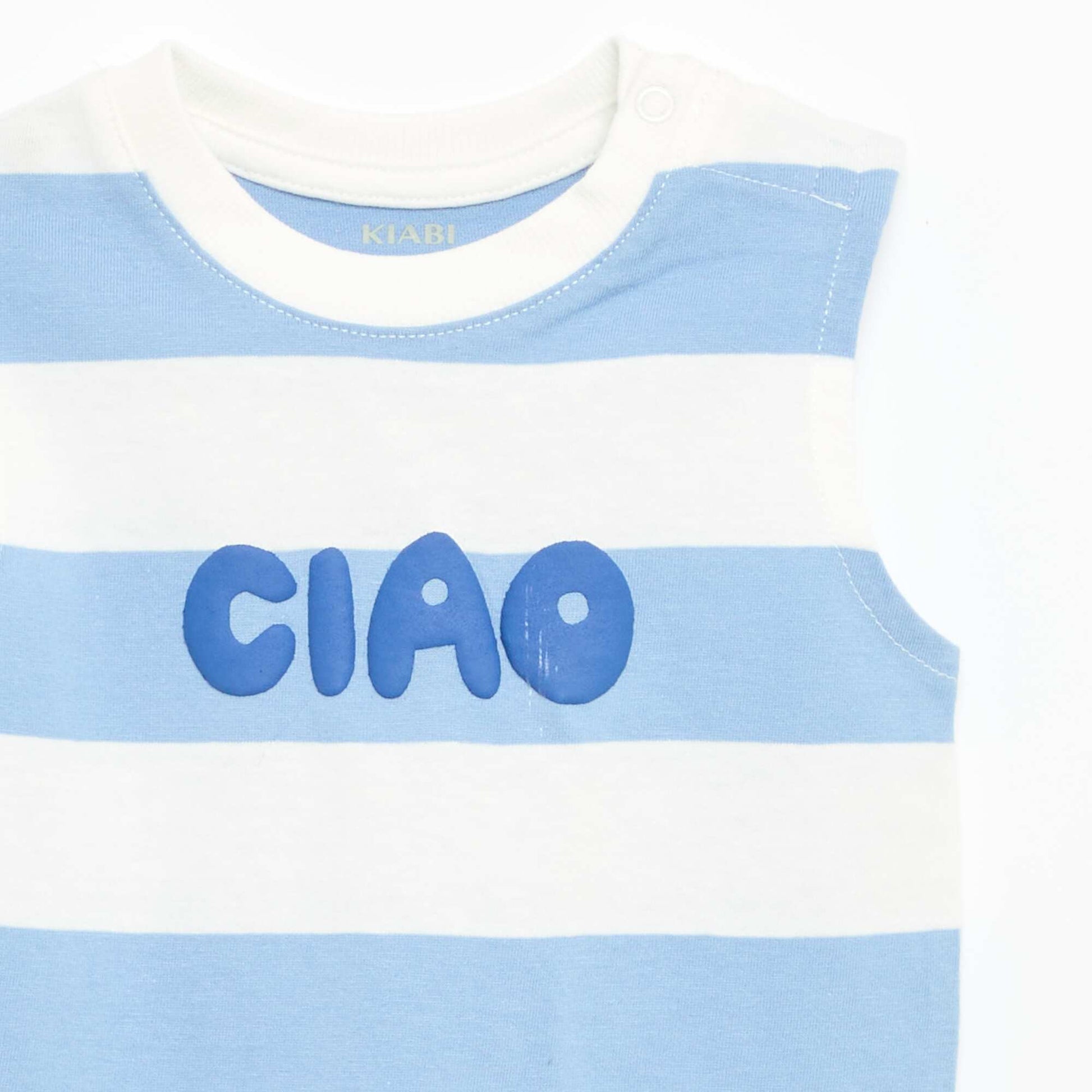 Printed Tank Top BLUE