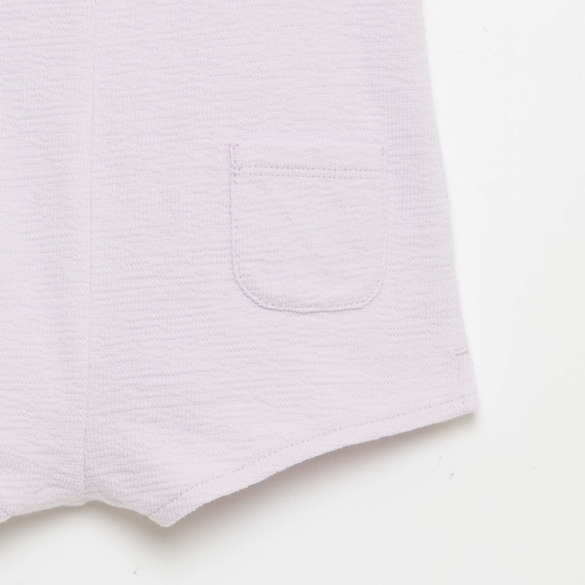 Baby Terry Playsuit PURPLE