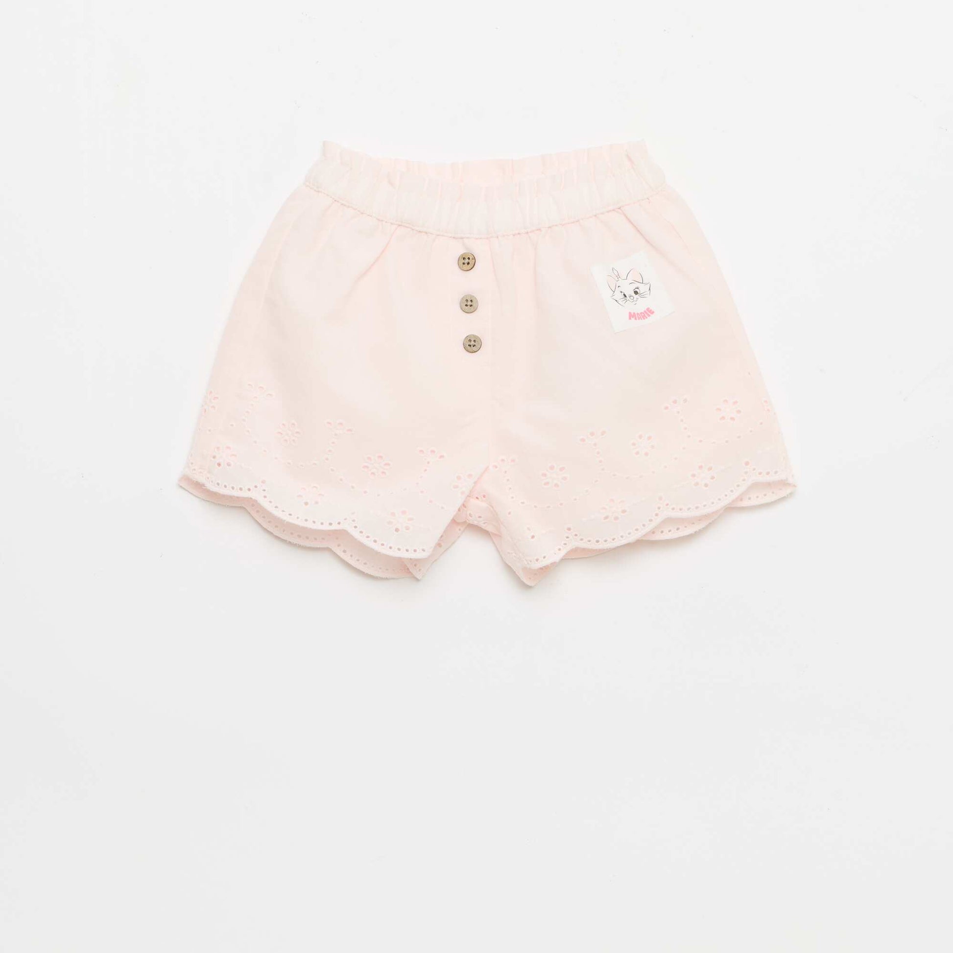 Disney's Marie Cotton Shorts PINK