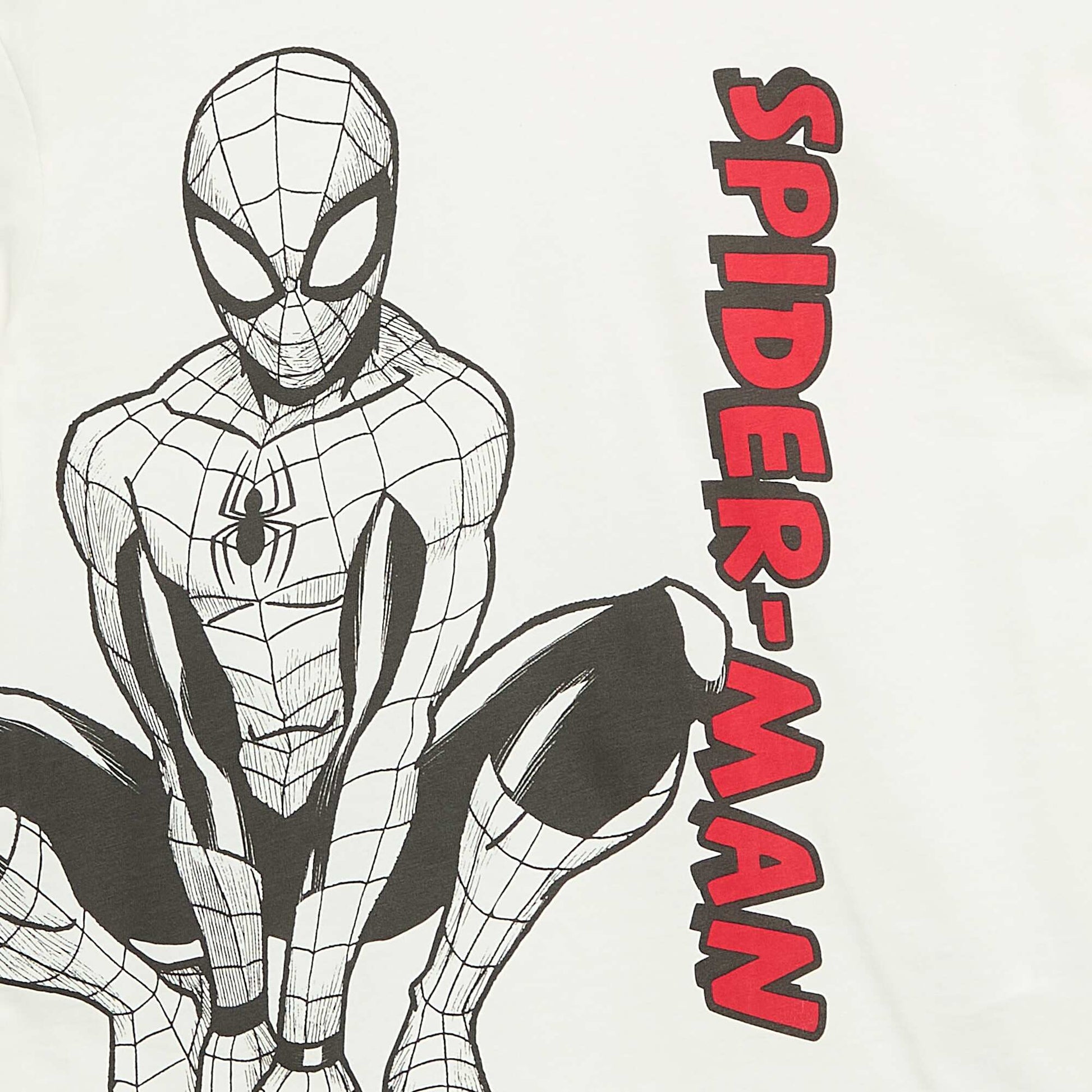 მოკლემკლავიანი მაისური „Marvel“ თეთრი