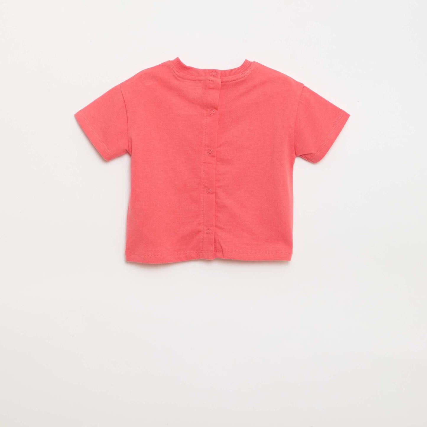 'Marvel' Print T-shirt RED