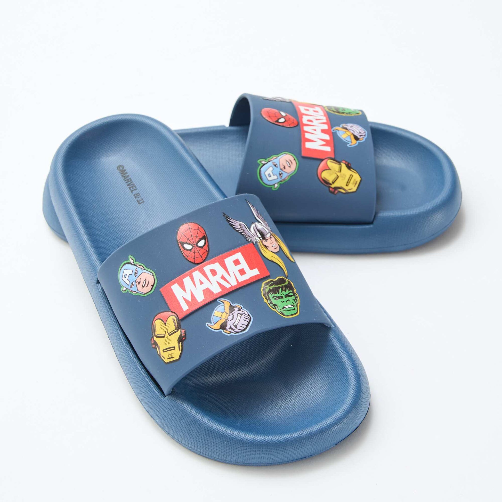 Marvel Avengers Animated Mules BLACK