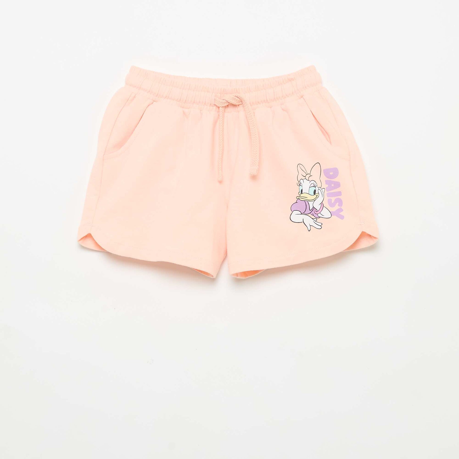 Pack of 2 \'Disney\' Unbrushed Fleece Shorts PINK