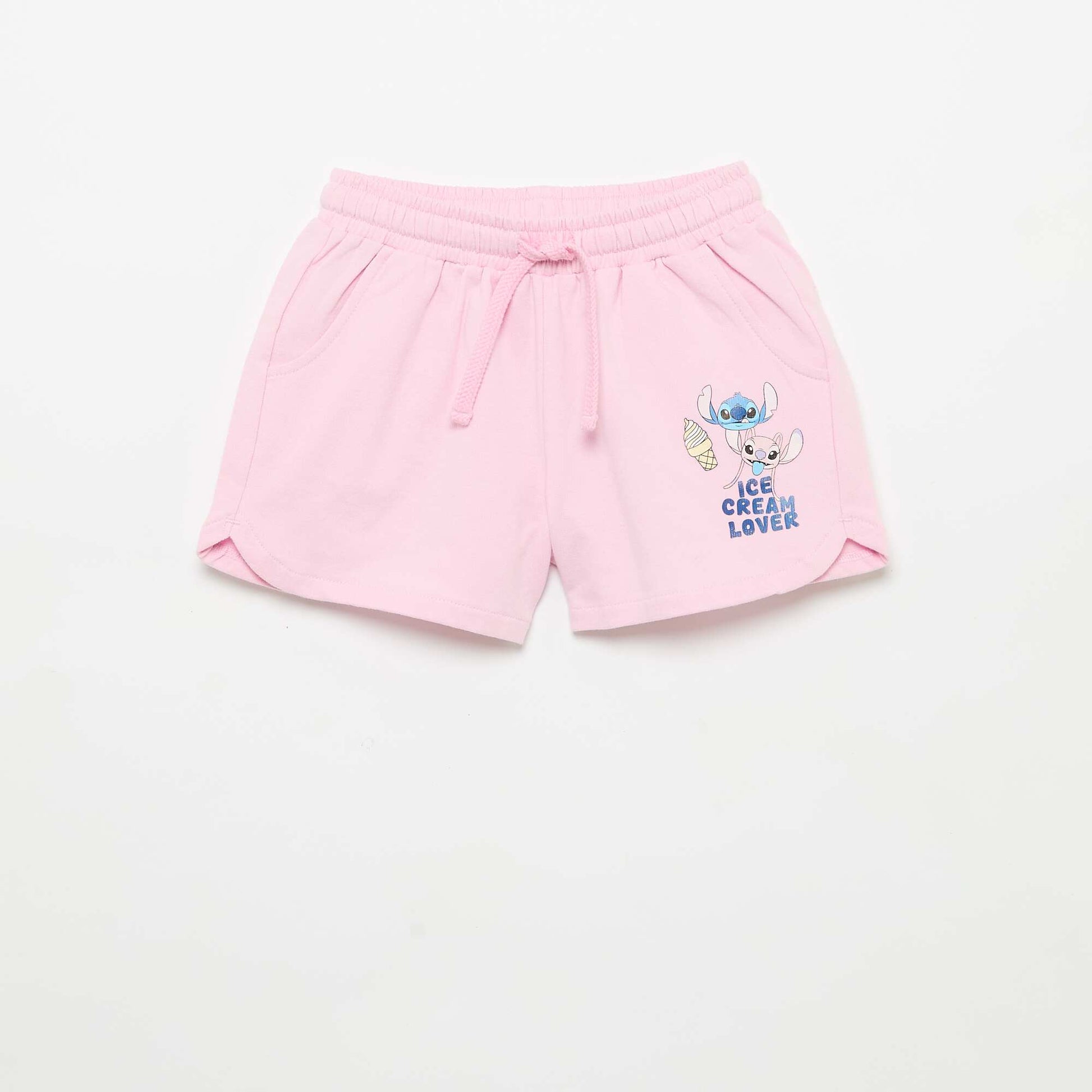 2-pack of 'Disney' unbrushed fleece shorts PURPLE