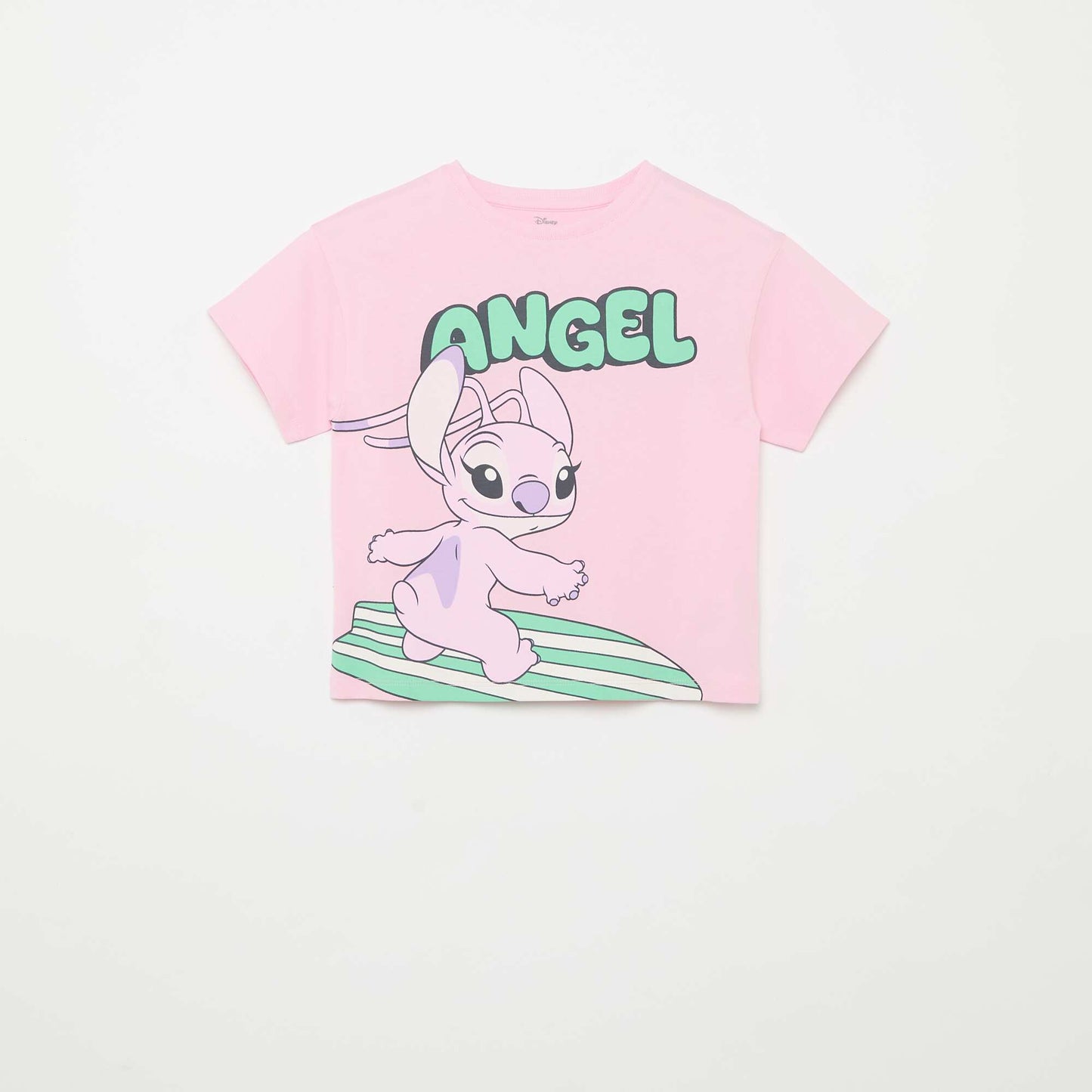 'Disney' Short-Sleeved T-Shirt PINK