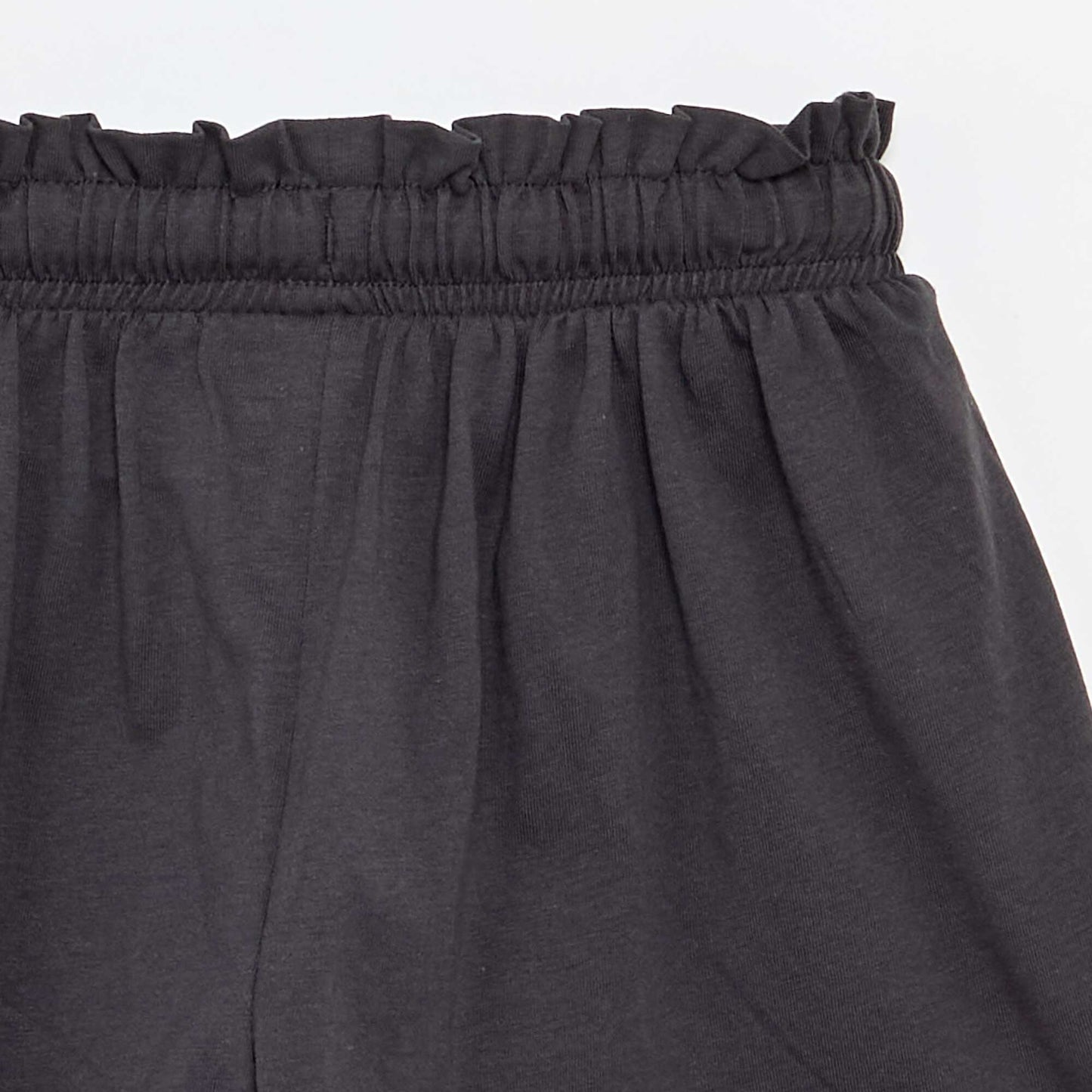 Disney Cotton Jersey Shorts BLACK