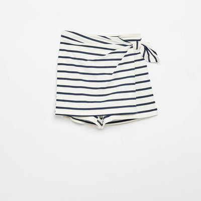 Skirt with Fancy Bow WHITE