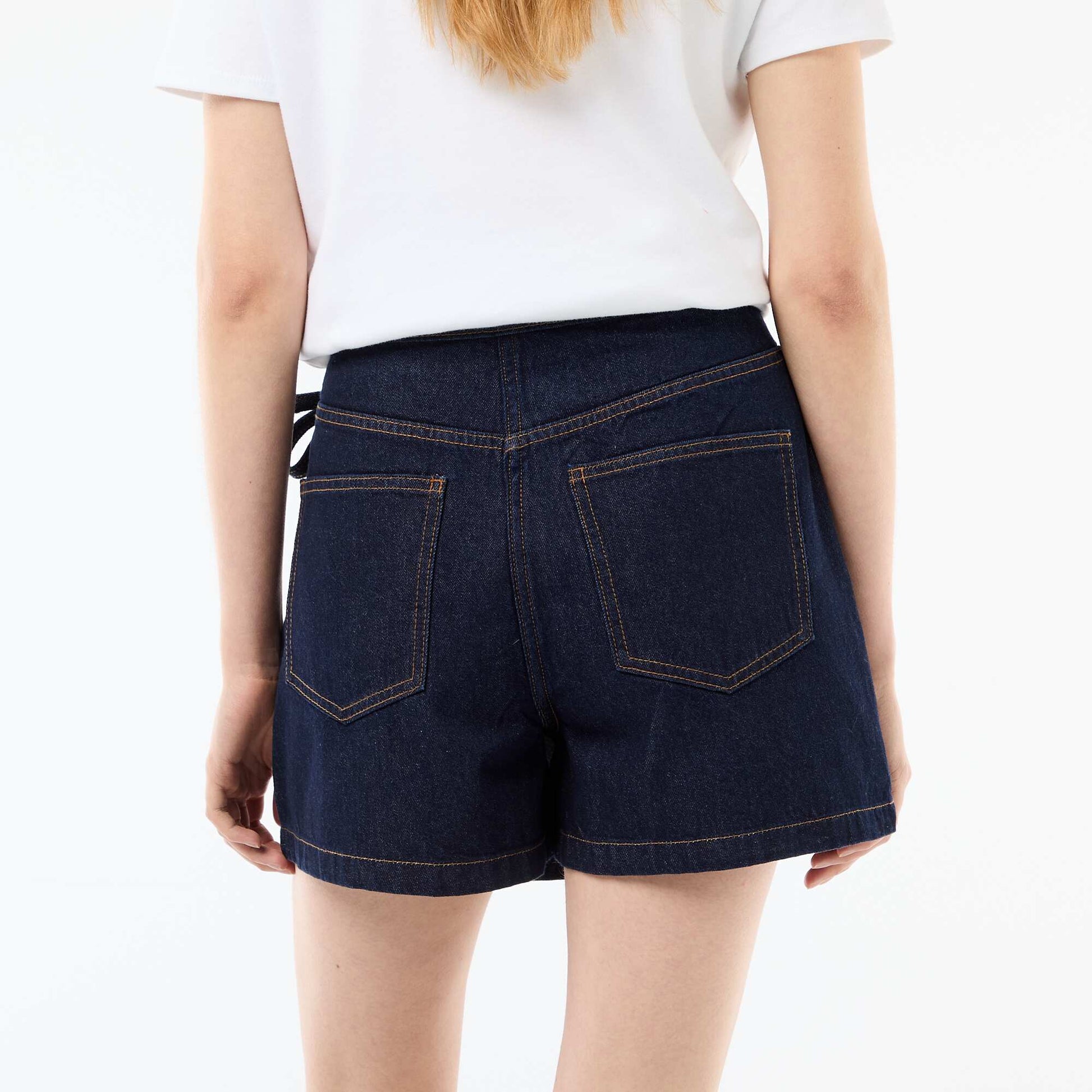 Denim Skort BLUE