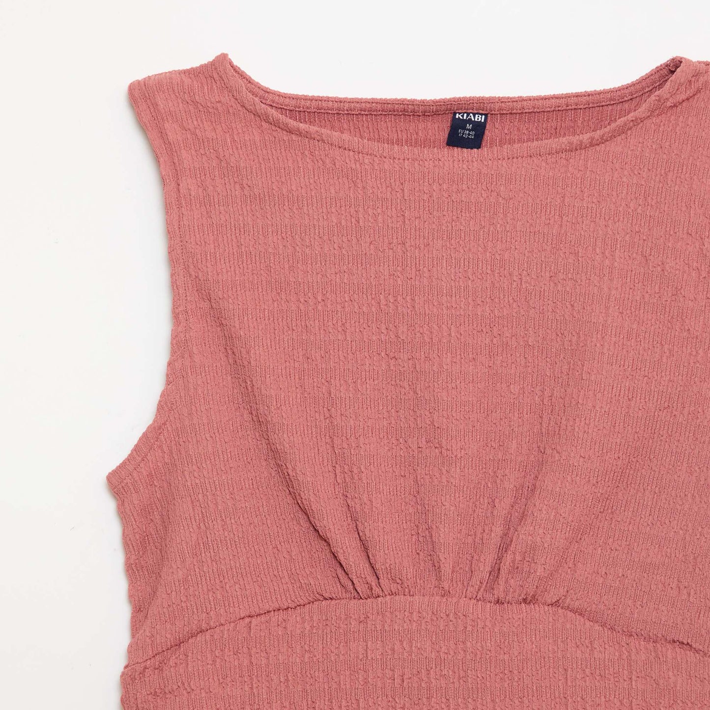 Fitted Crêpe Top PINK