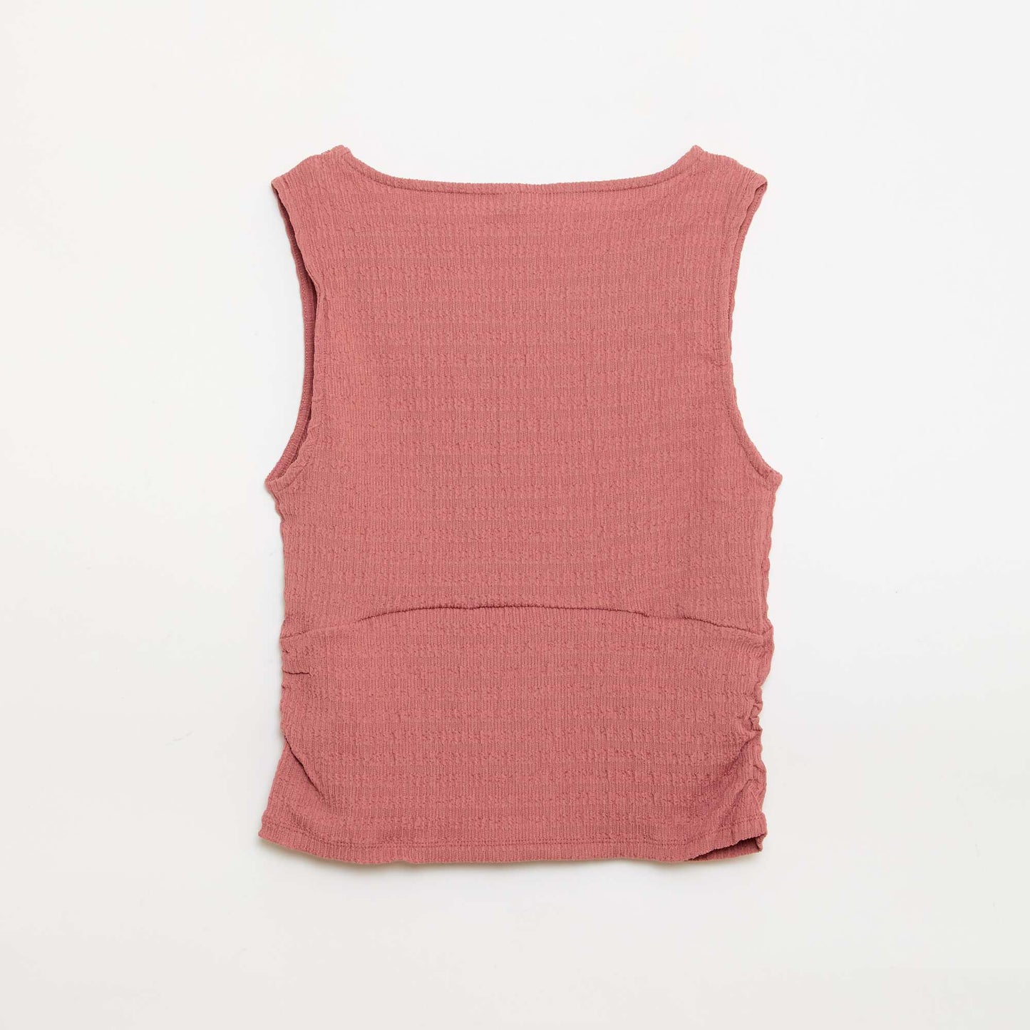 Fitted Crêpe Top PINK