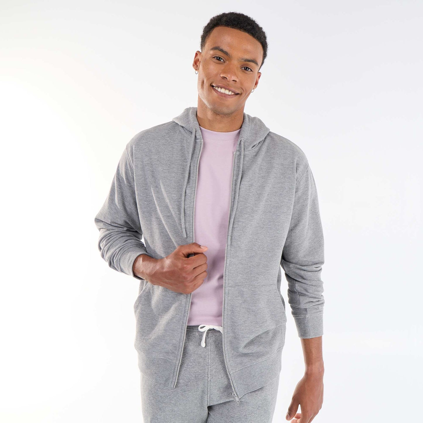 French Terry Hoodie GREY