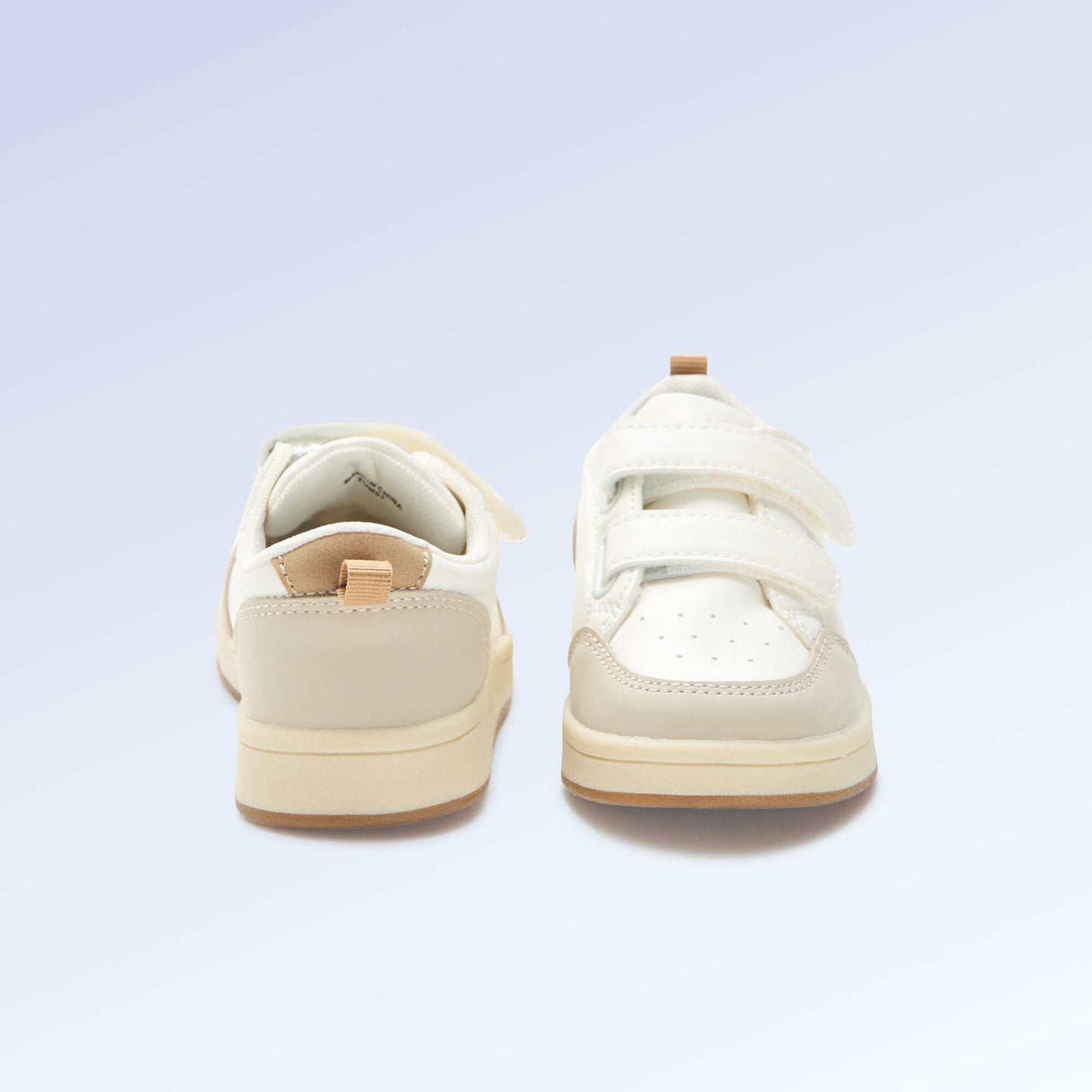 Velcro Sneakers - 'Walking' Motor Skills Level 4 - Kitchoun BEIGE