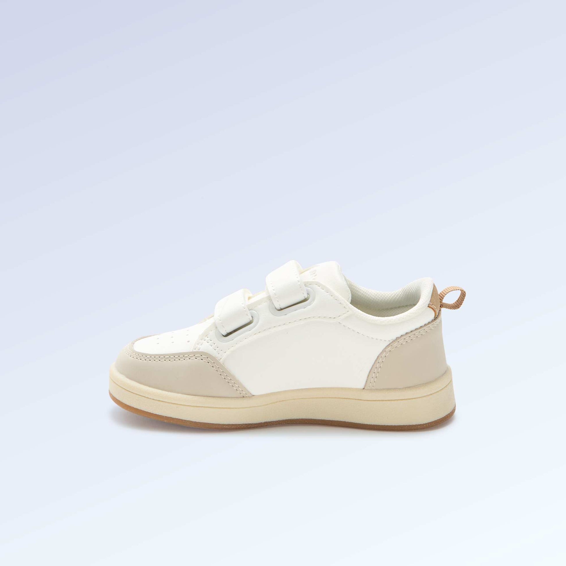 Velcro Sneakers - 'Walking' Motor Skills Level 4 - Kitchoun BEIGE