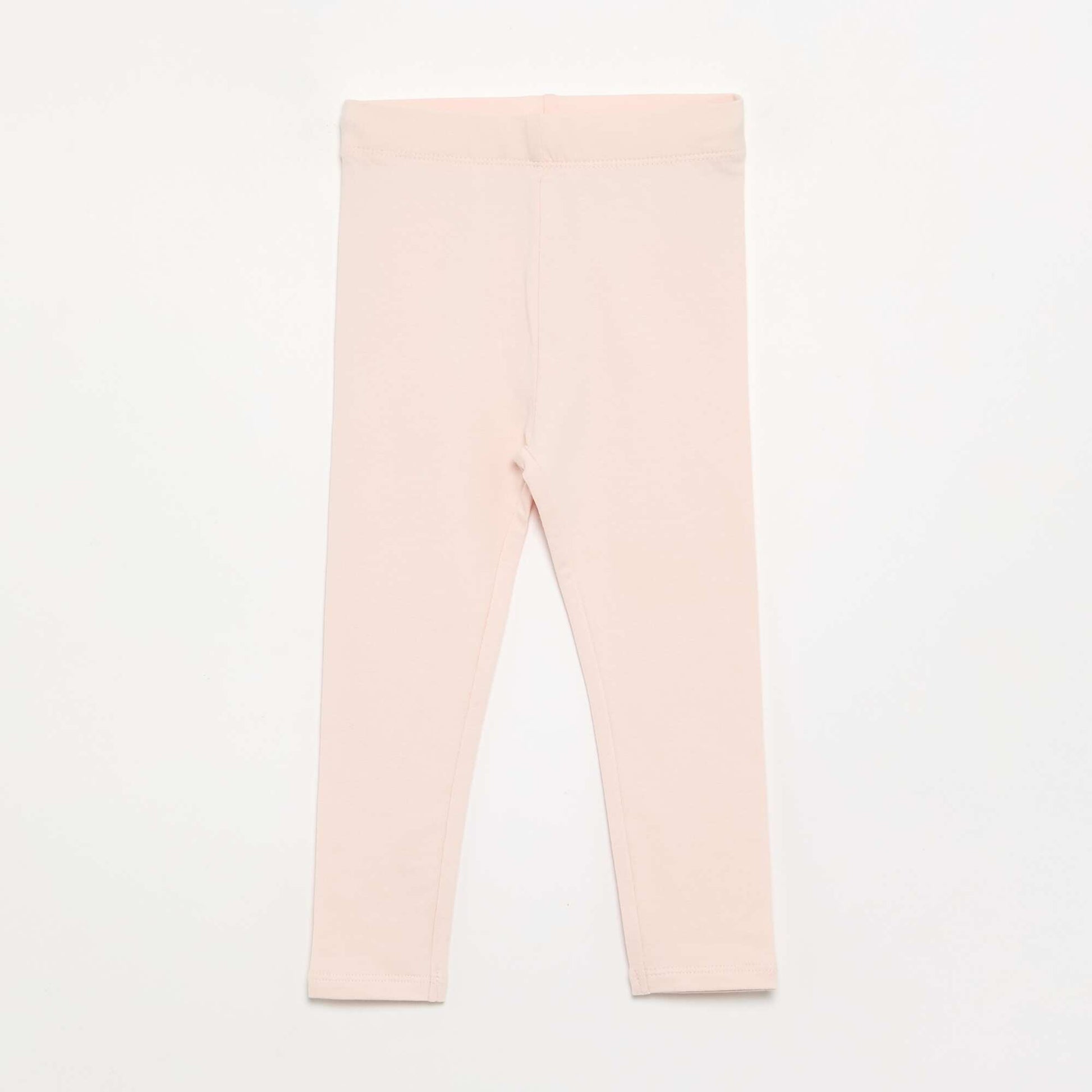 3-pack of plain jersey leggings PINK
