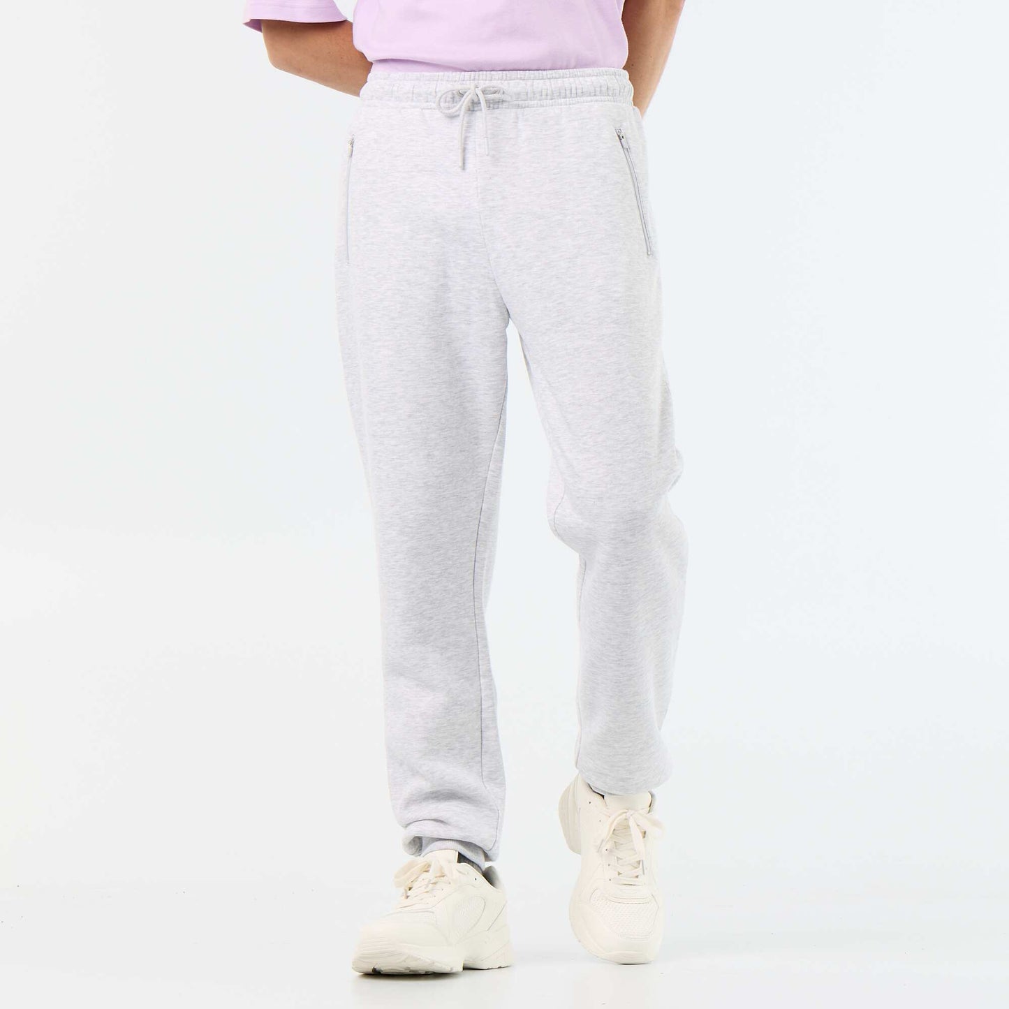Basic plain joggers GREY