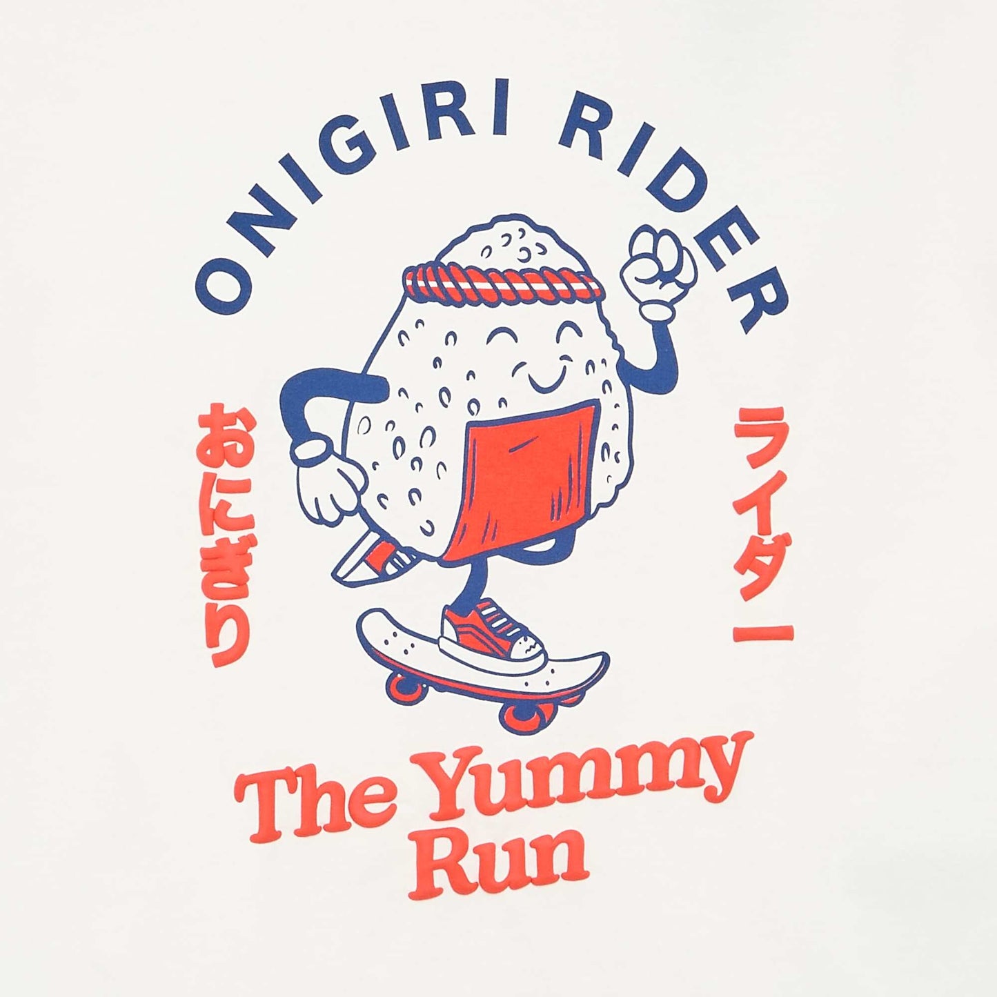 Printed short-sleeved T-shirt WHITE