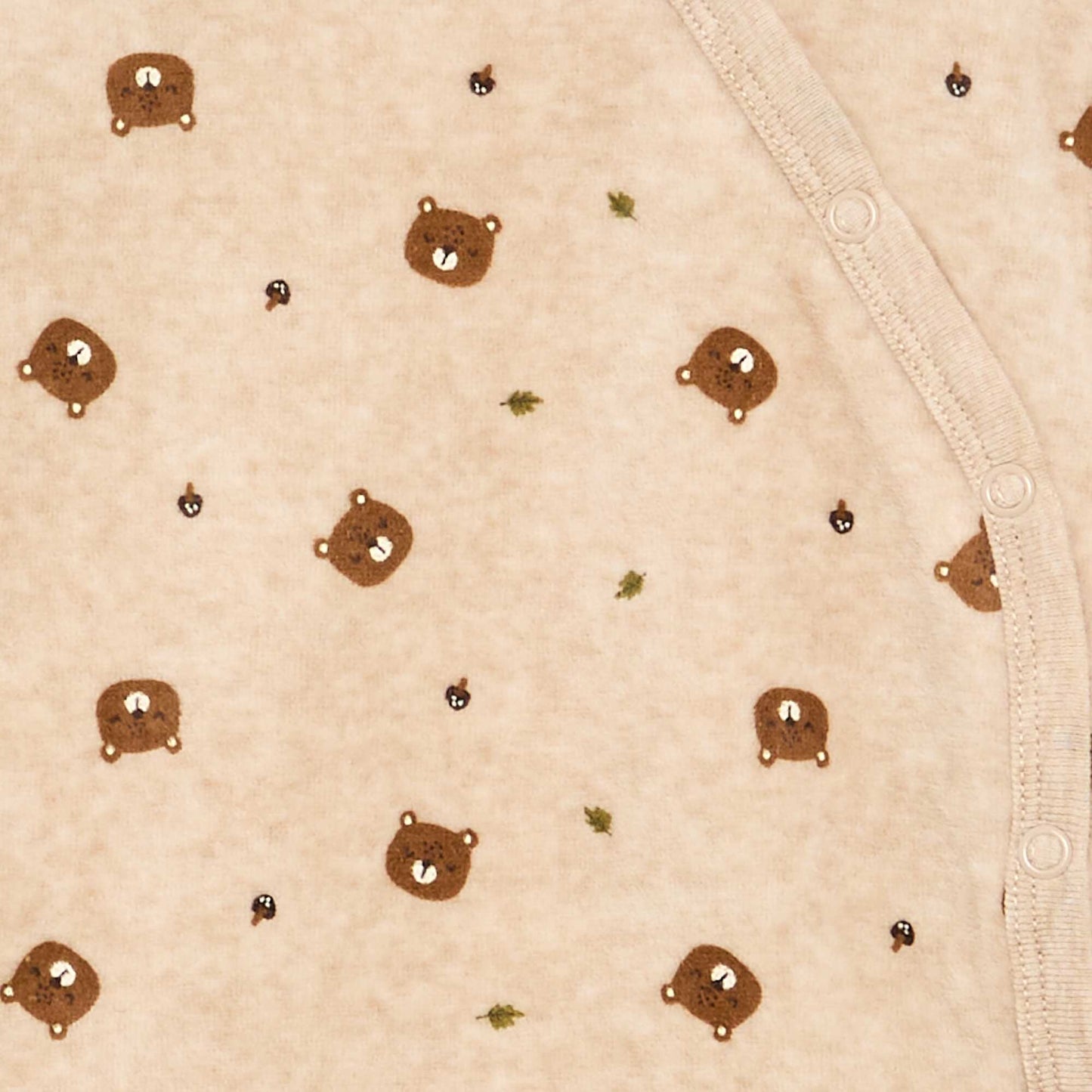 2-piece Velour Pyjamas BROWN