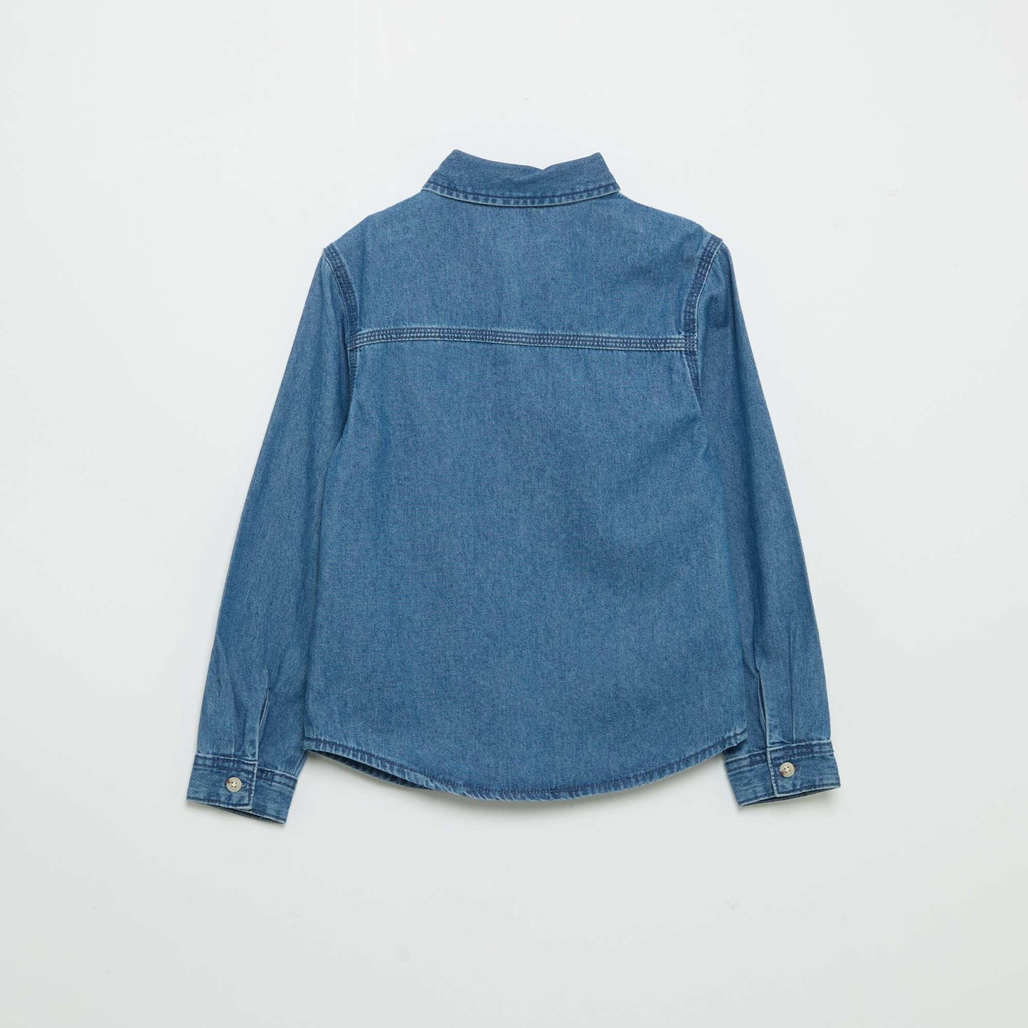 Denim shirt BLUE
