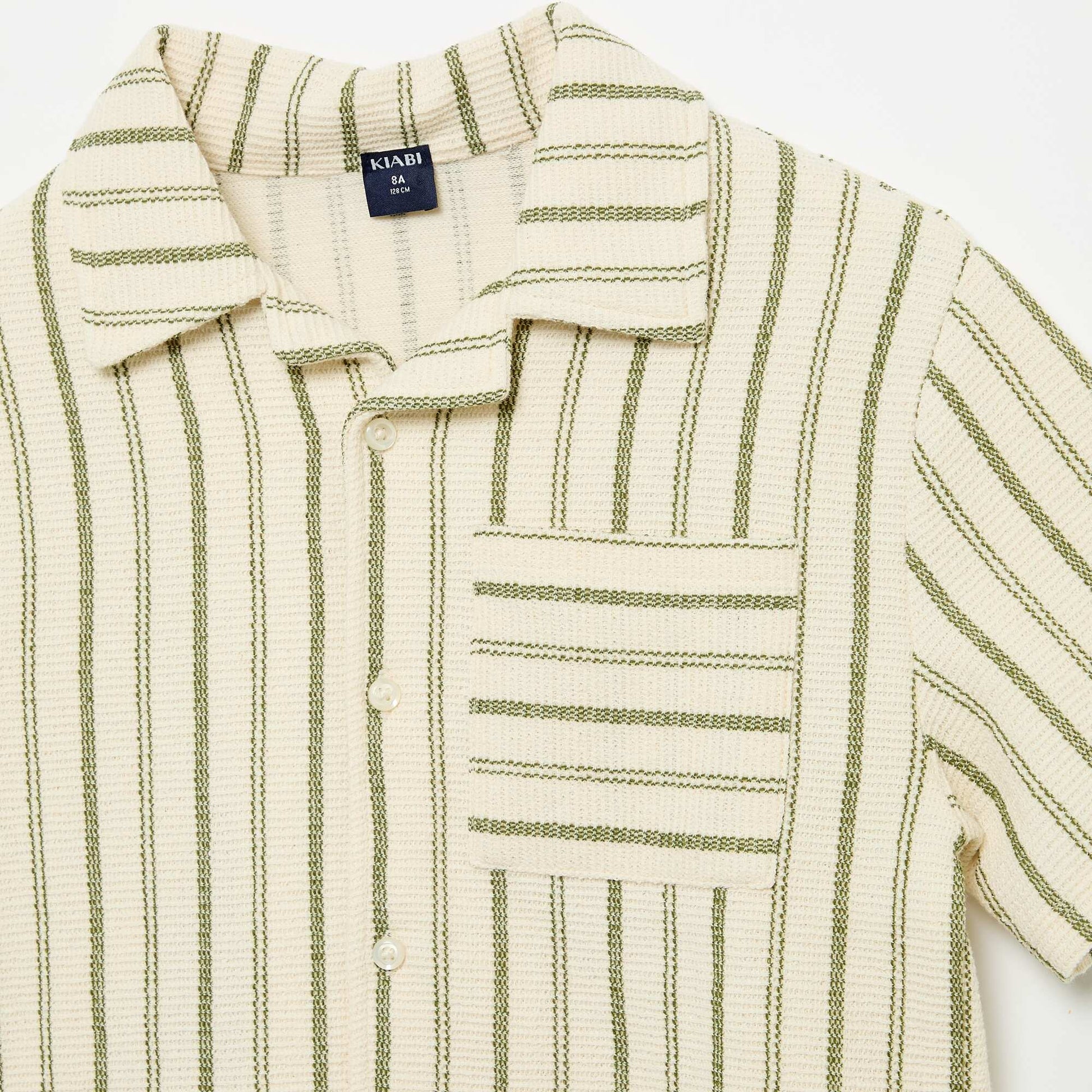 Striped shirt BEIGE