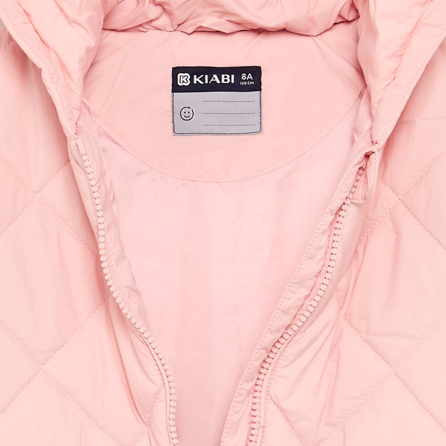 Hooded padded jacket PINK