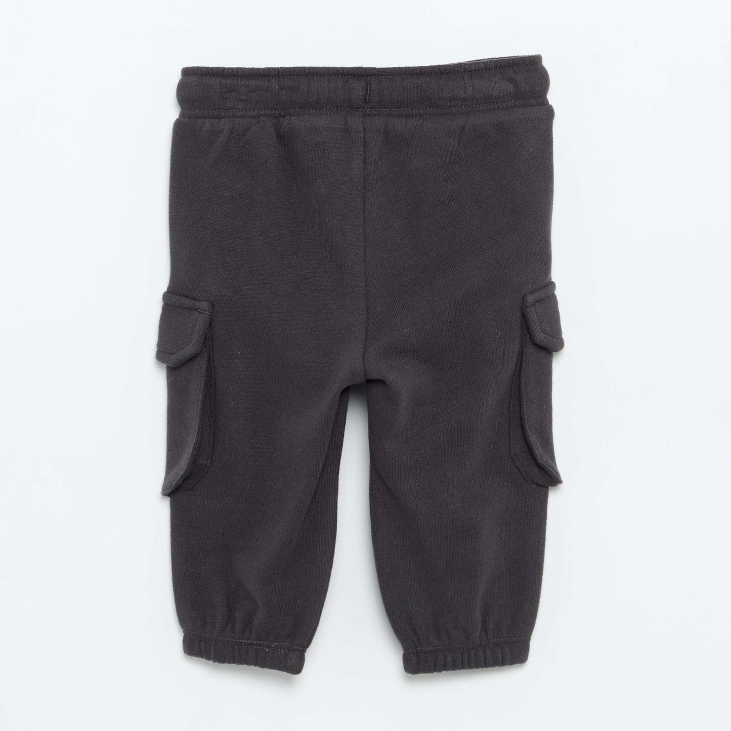 Multi-pocket jogging bottoms BLACK