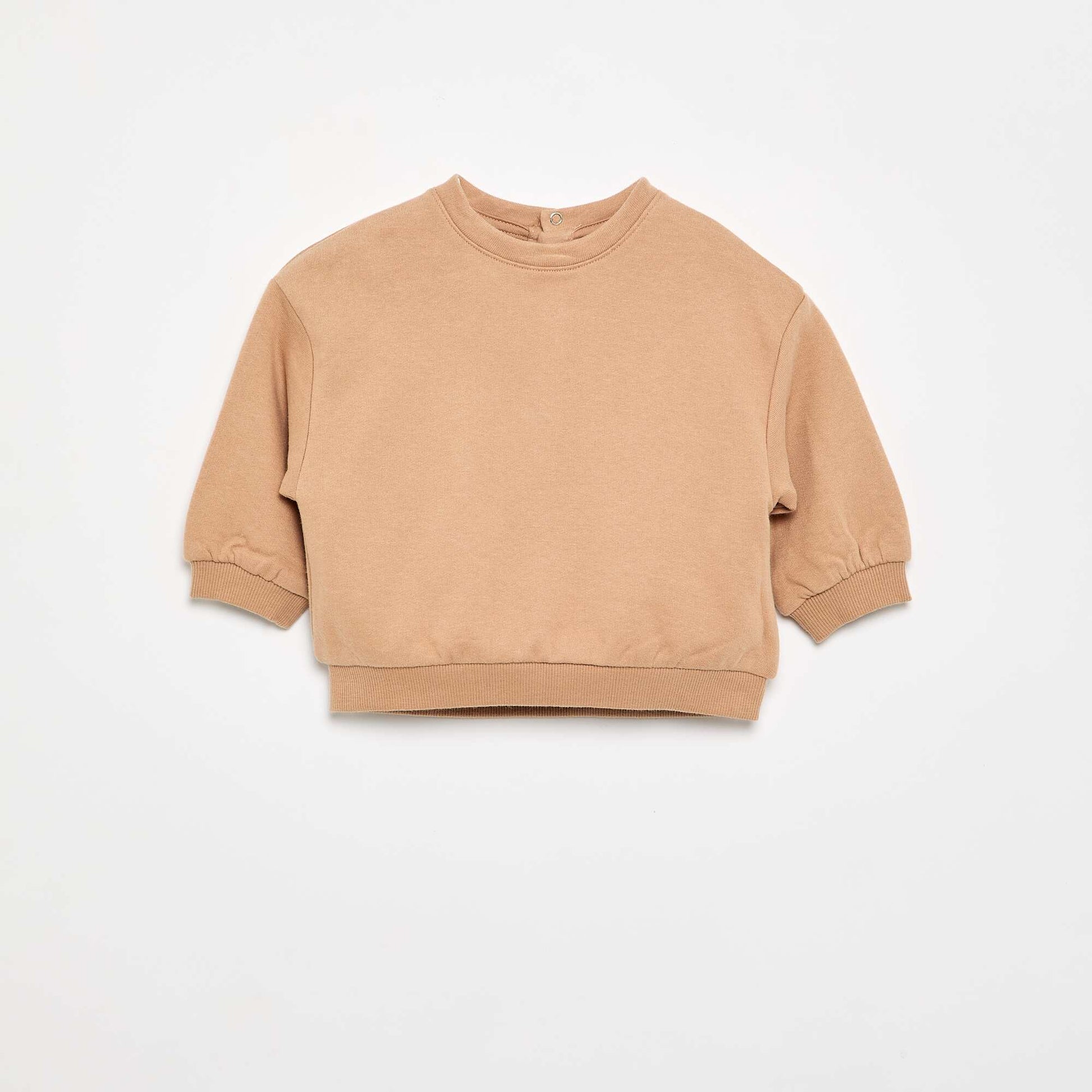 2-pack of fleece sweatshirts BEIGE