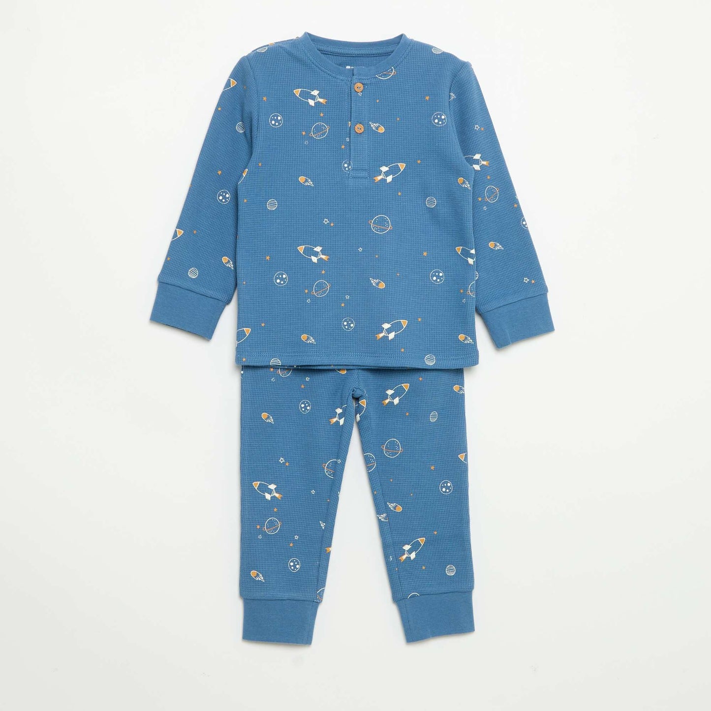 2-piece pajamas - Long-sleeved T-shirt + pants BLUE