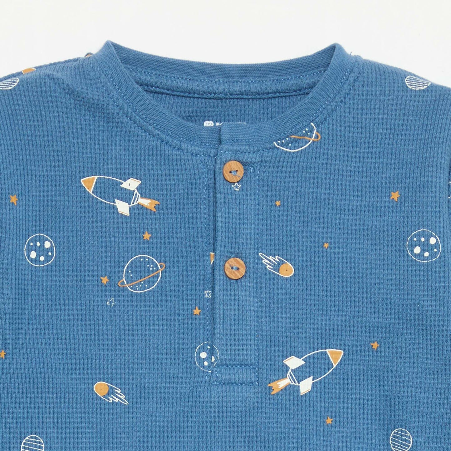 2-piece pajamas - Long-sleeved T-shirt + pants BLUE
