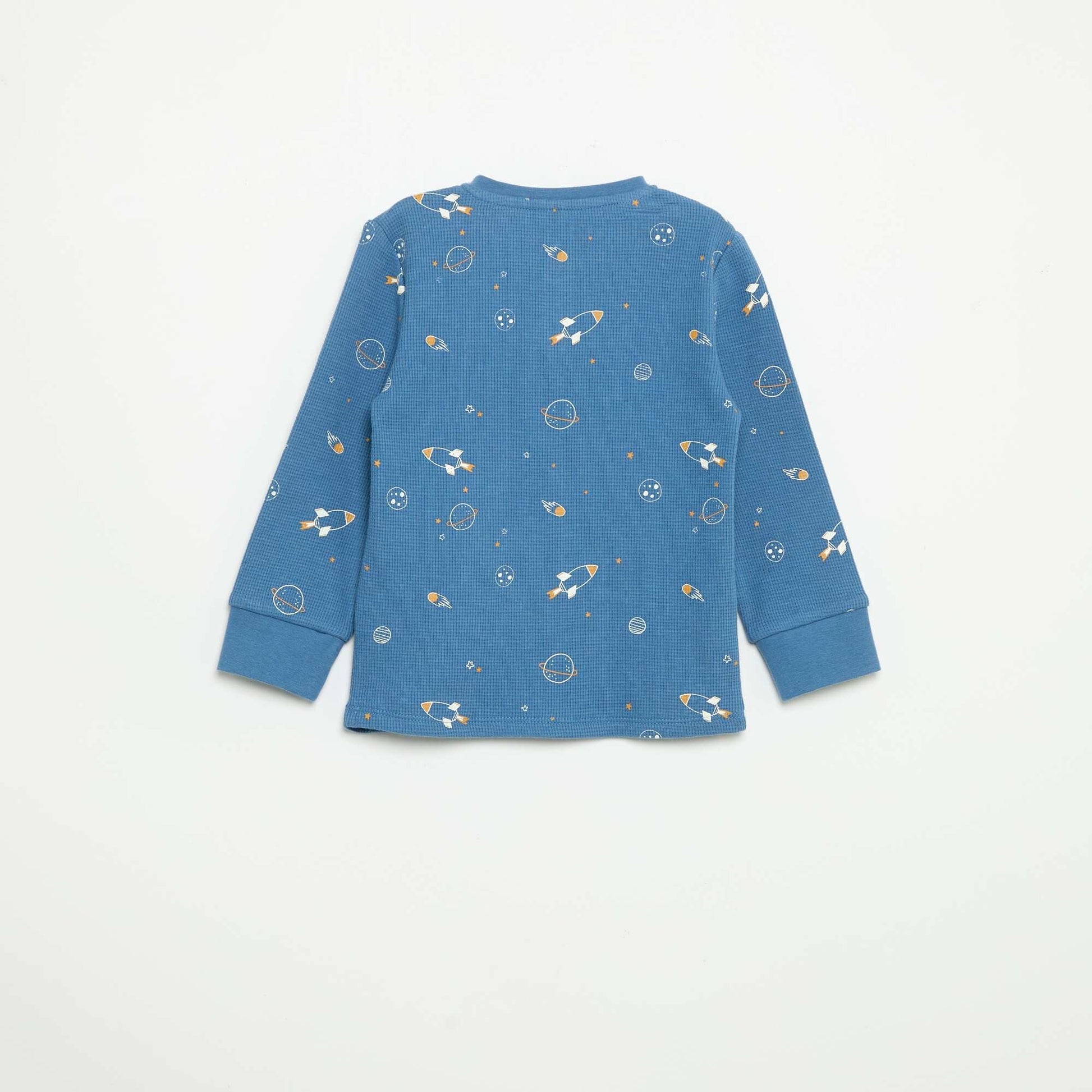 2-piece pajamas - Long-sleeved T-shirt + pants BLUE